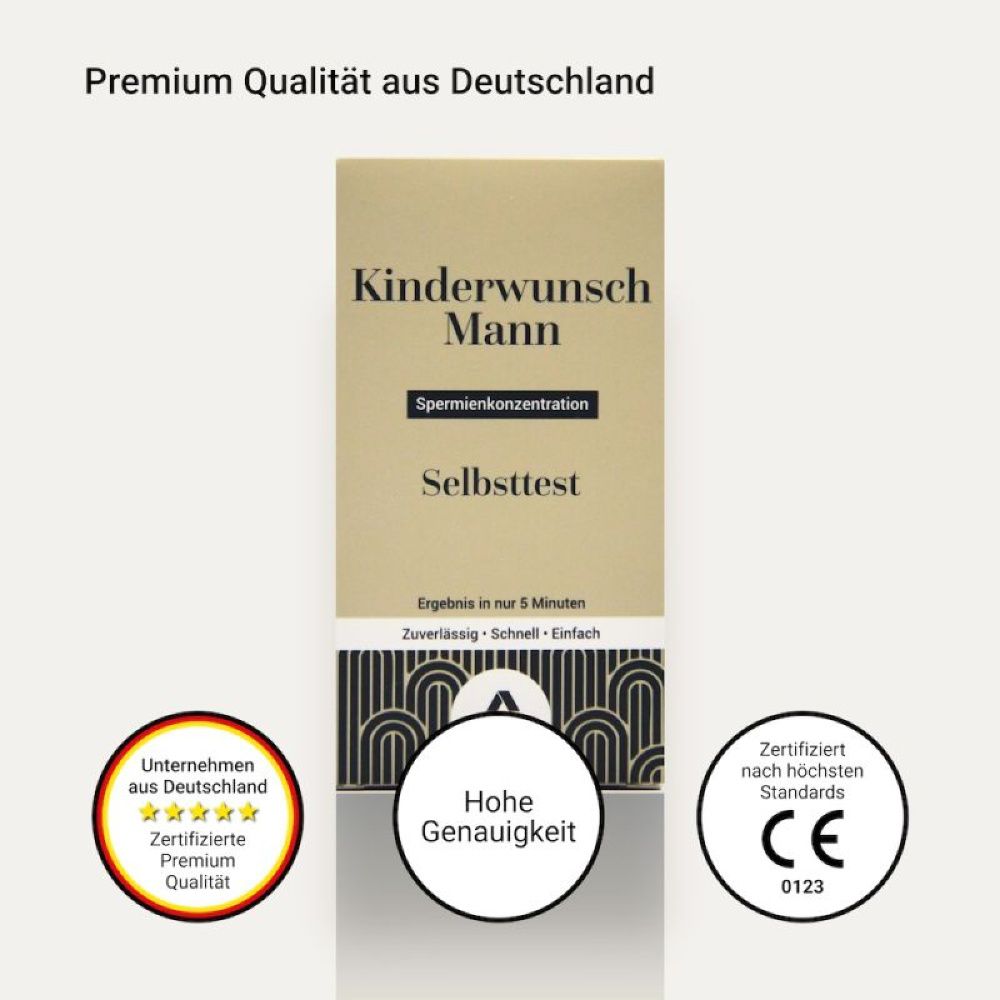 Kinderwunsch-Mann - Selbsttest für Zuhause