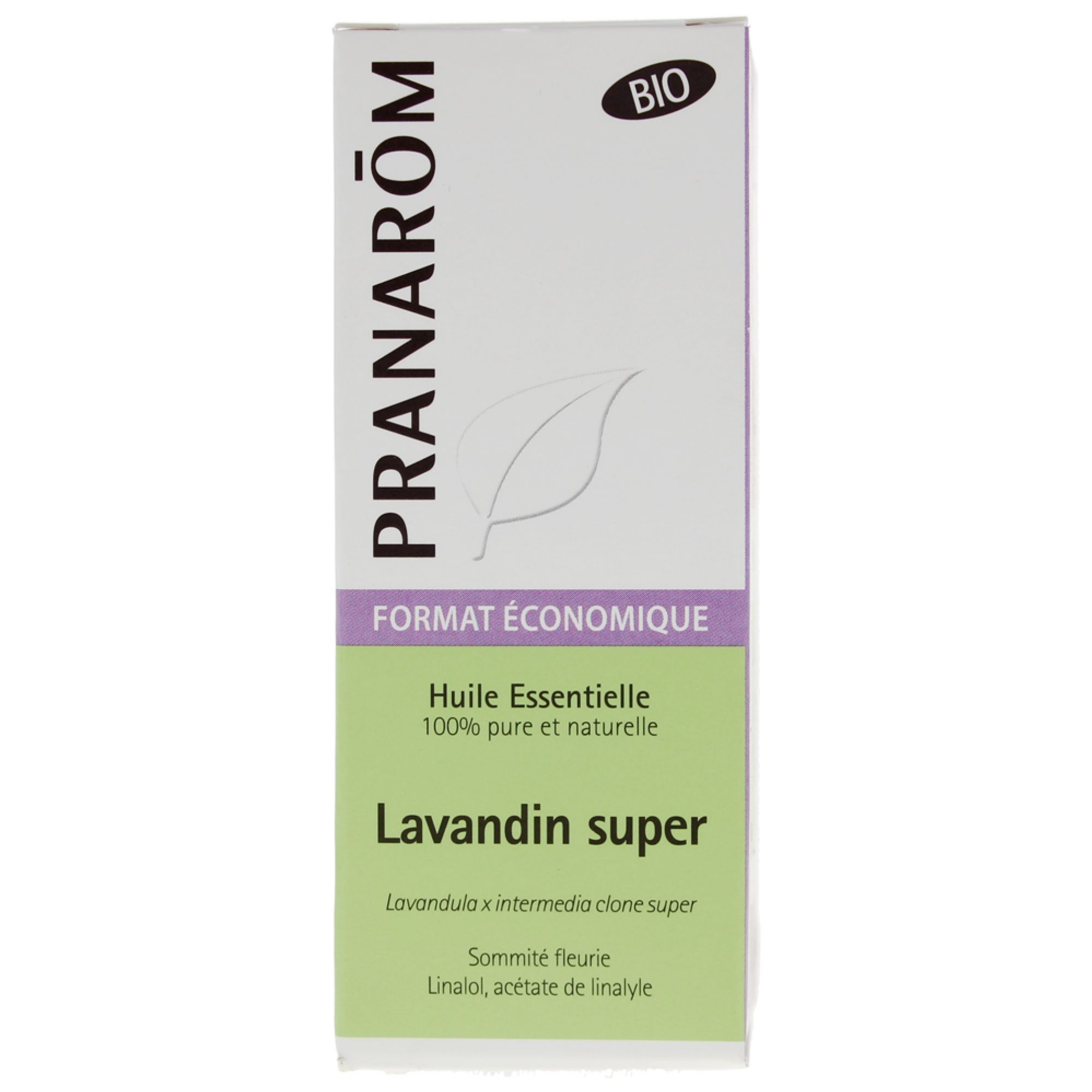 Pranarôm Lavandin Super Ätherisches Öl (Lavandula x Intermedia Klon Super) Bio 4x4x10 cm