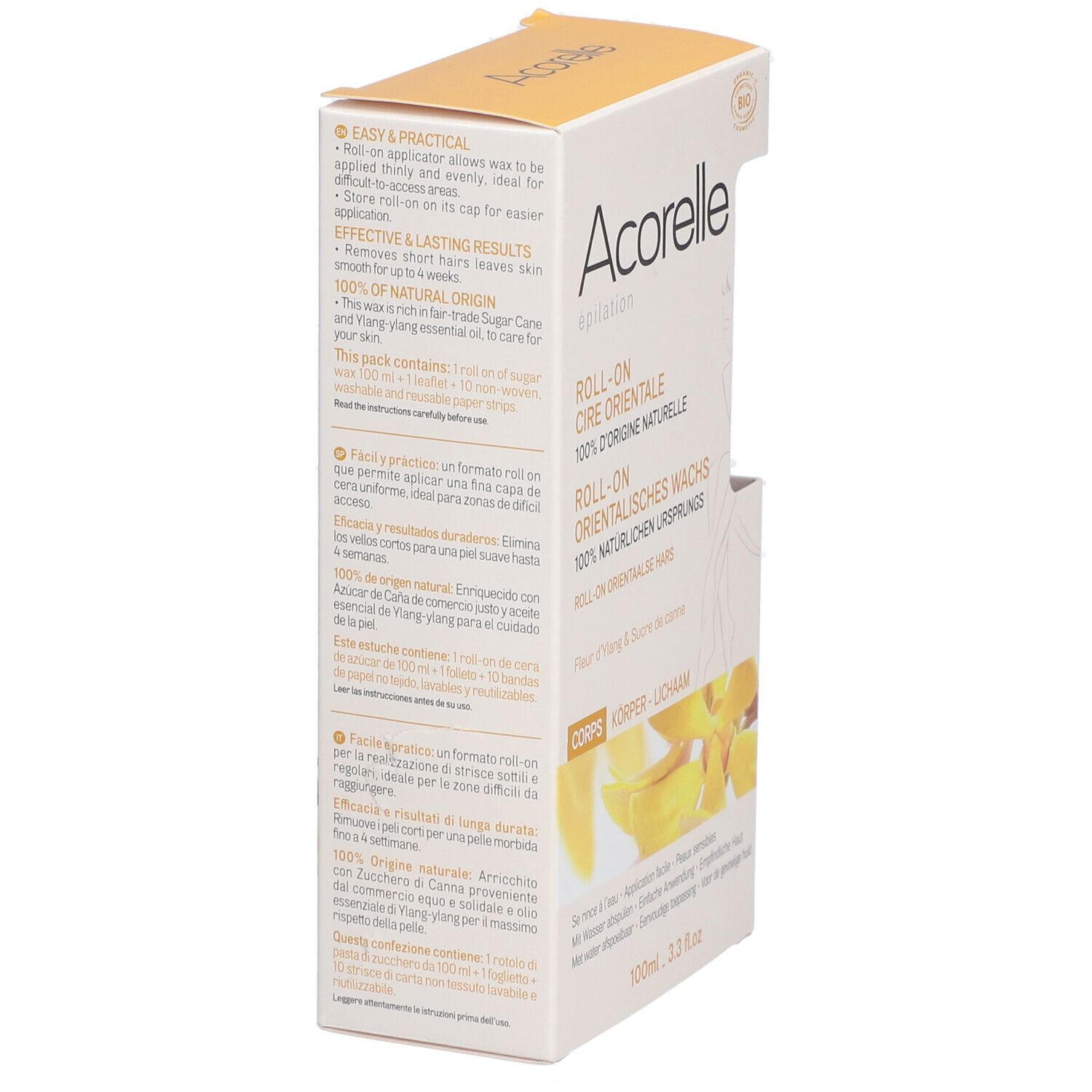 Acorelle Orientaalse Roll-On Hars 100 ml Wachs