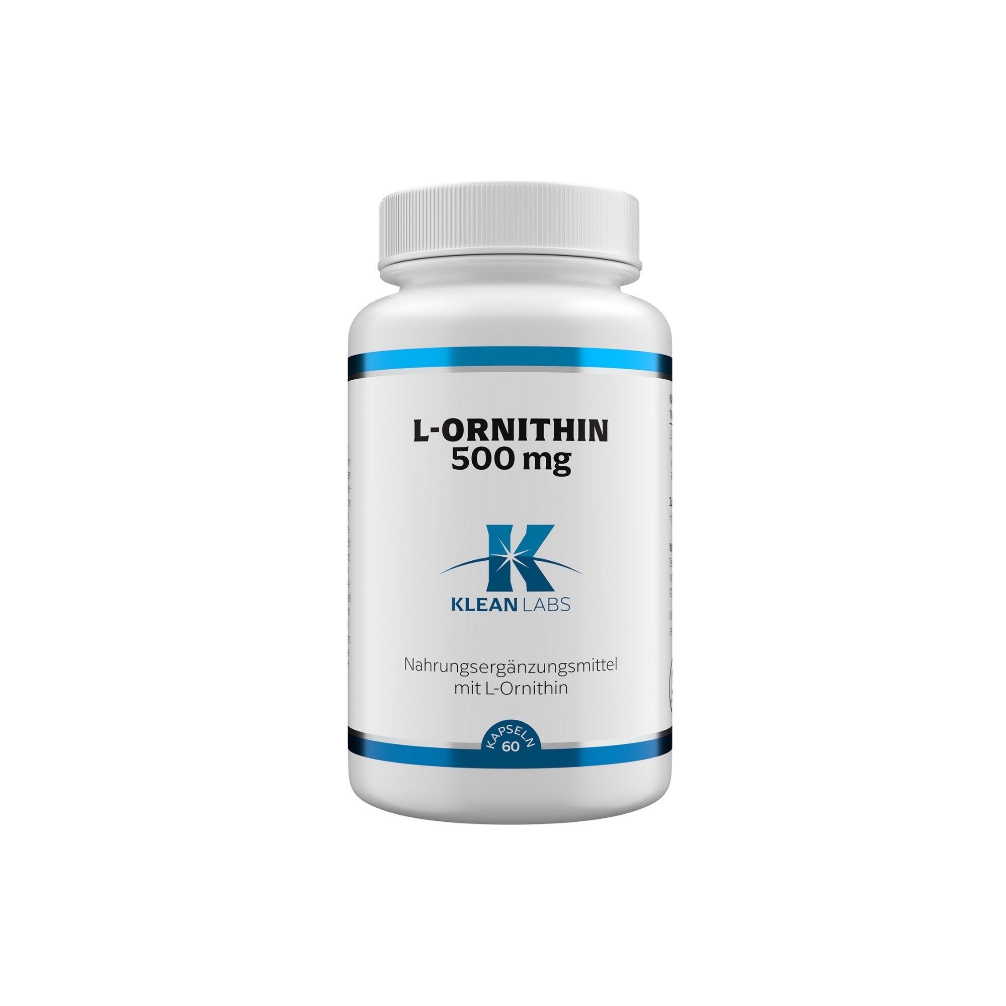Klean Labs L-Ornithin 500mg