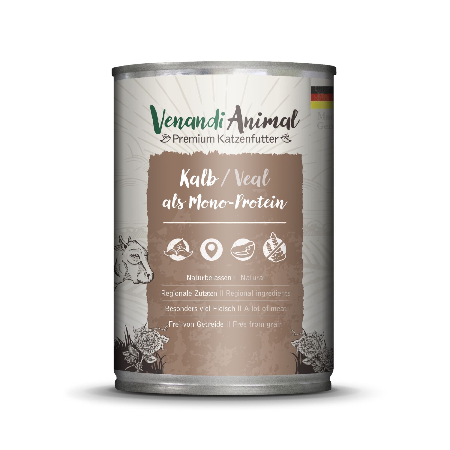 Venandi Animal - Kalb als Monoprotein