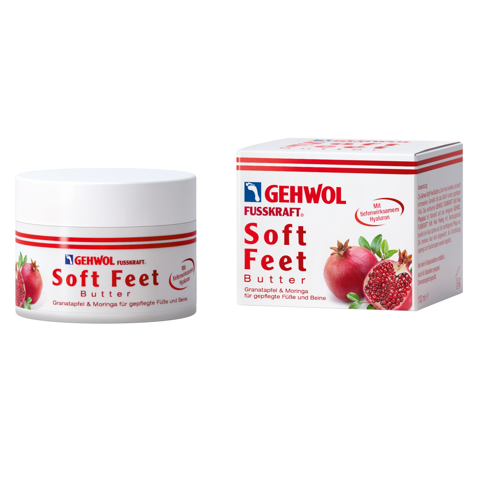 Gehwol Soft Feet Butter, Fusskraft 100 ml