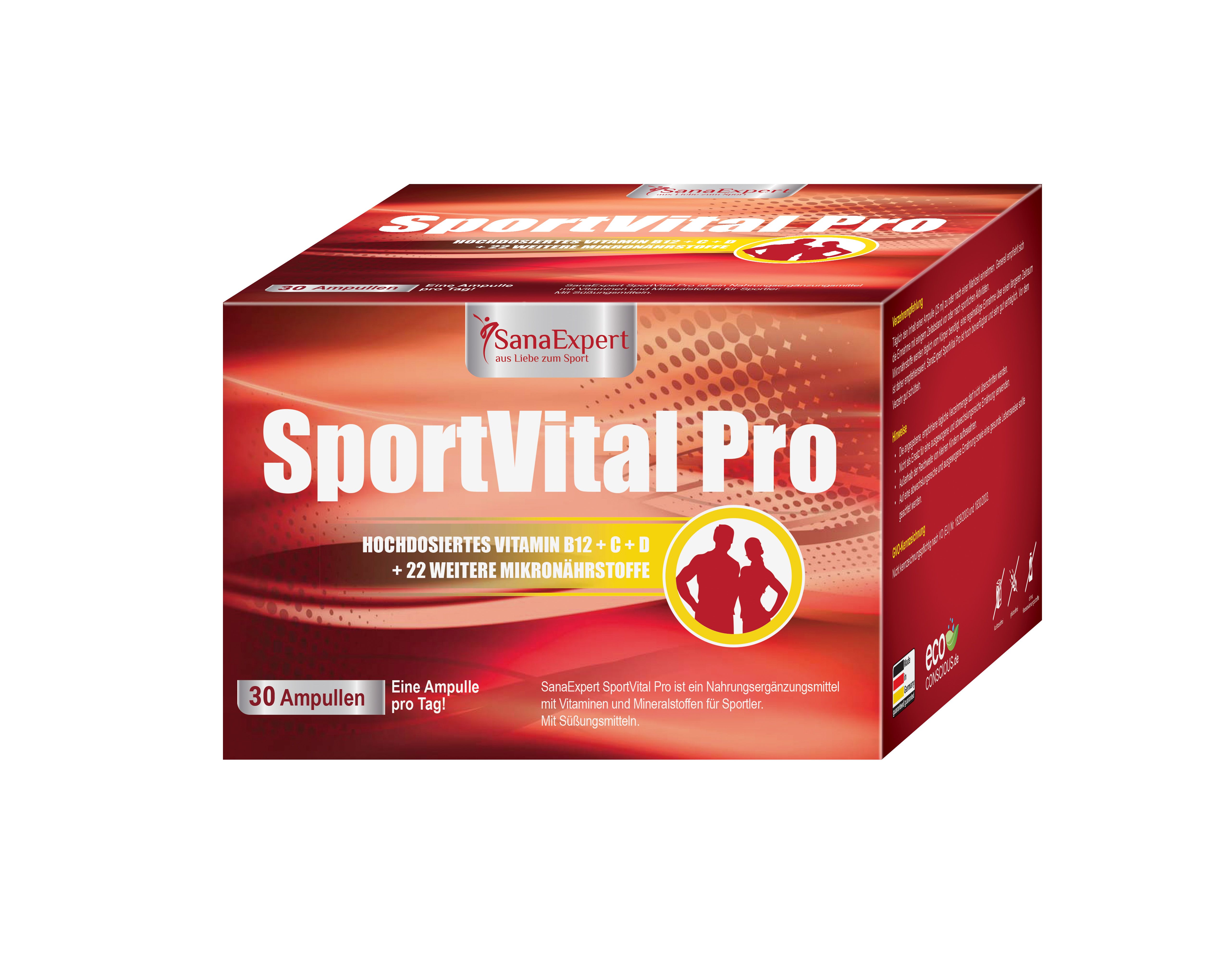 Sanaexpert Sport Trinkampullen 30 St