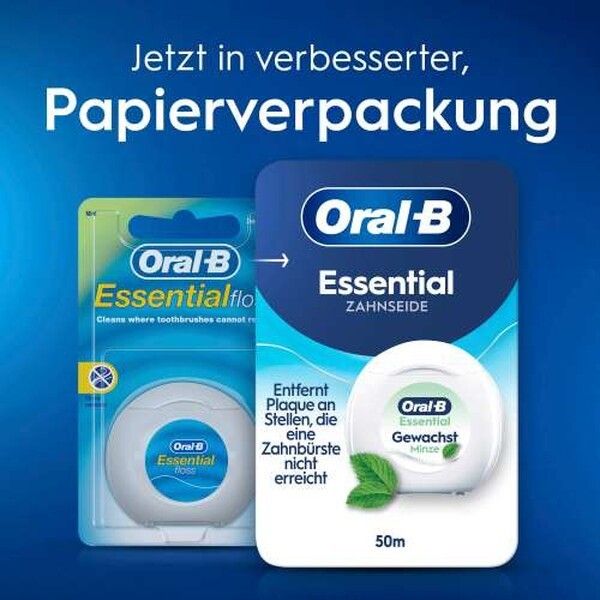 Oral-B Essential Floss mint gewachst