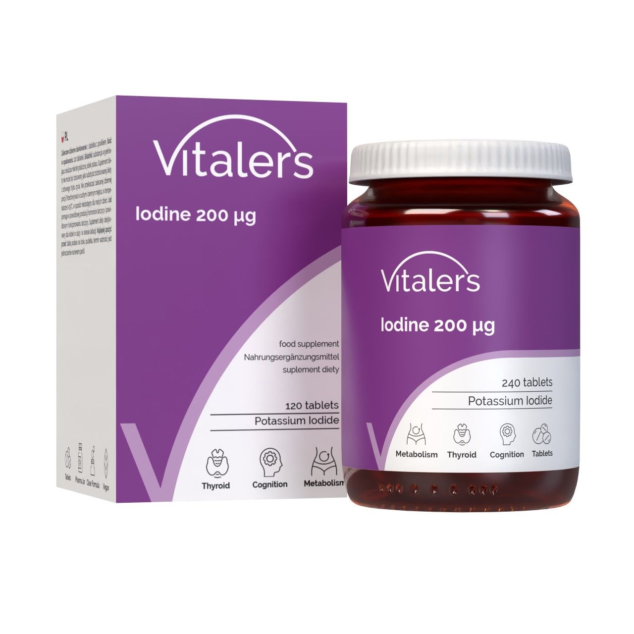 Vitaler’s Jod 200 µg 120 St Tabletten