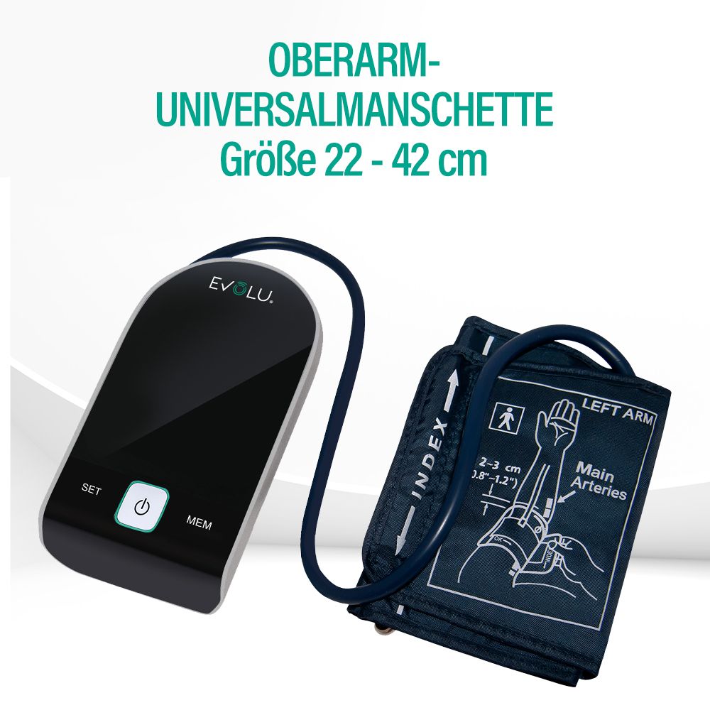 INTELLIGENT Oberarm-Blutdruckmessgerät Black Edition