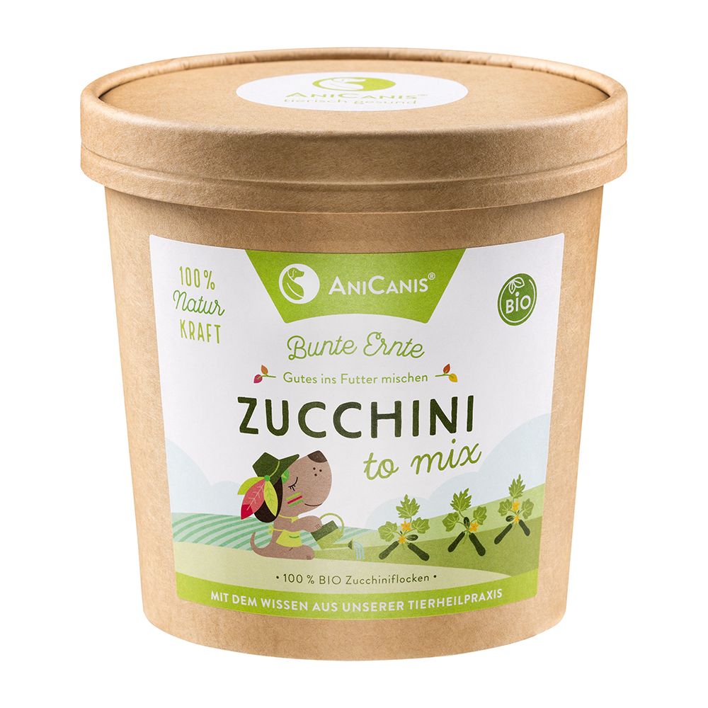 AniCanis Bio Zucchiniflocken für Hunde