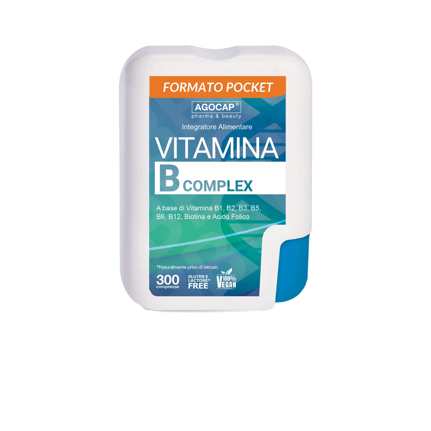 agocap - Complesso di Vitamina B alto dosaggio 160 cpr