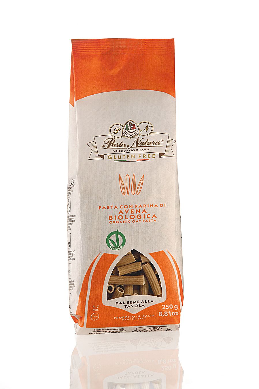 MACCHERONI AVENA BIO 250G - Pasta Natura