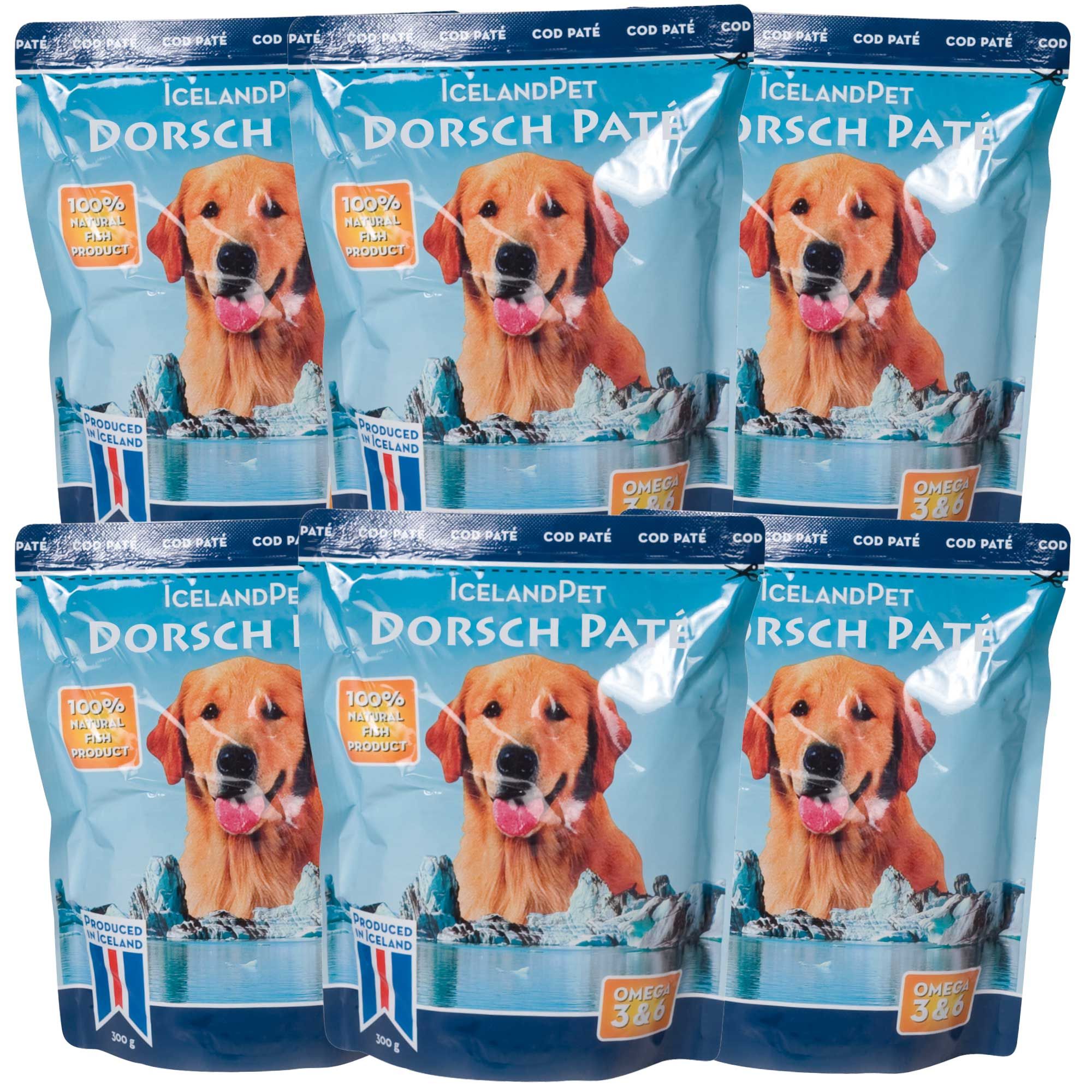 Schecker ICELAND Dorsch pur - Nassfutter fr Hunde Allergiker 6x300 g -  Shop Apotheke