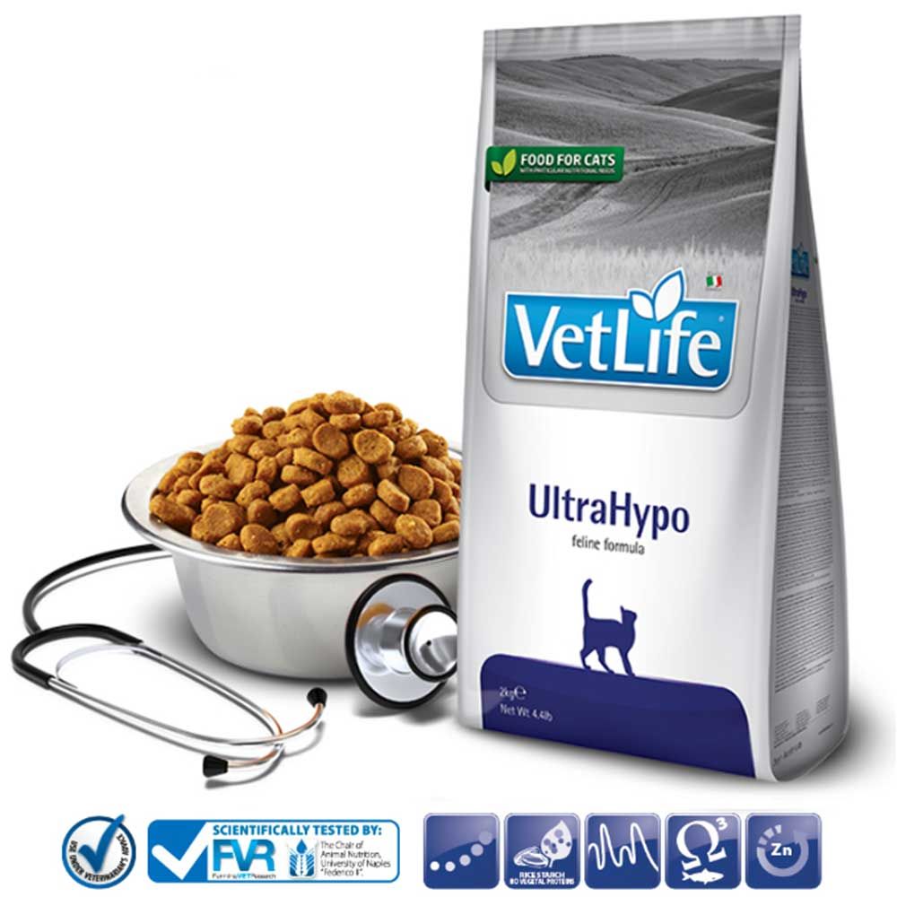 Trockenfutter Farmina VetLife UltraHypo - Katze Adult
