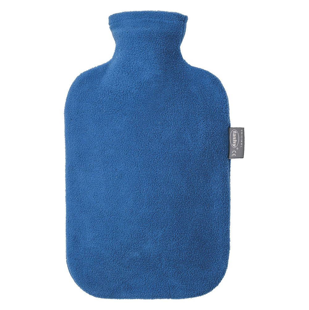 Fashy Wärmflasche mit Fleecebezug 2,0 l