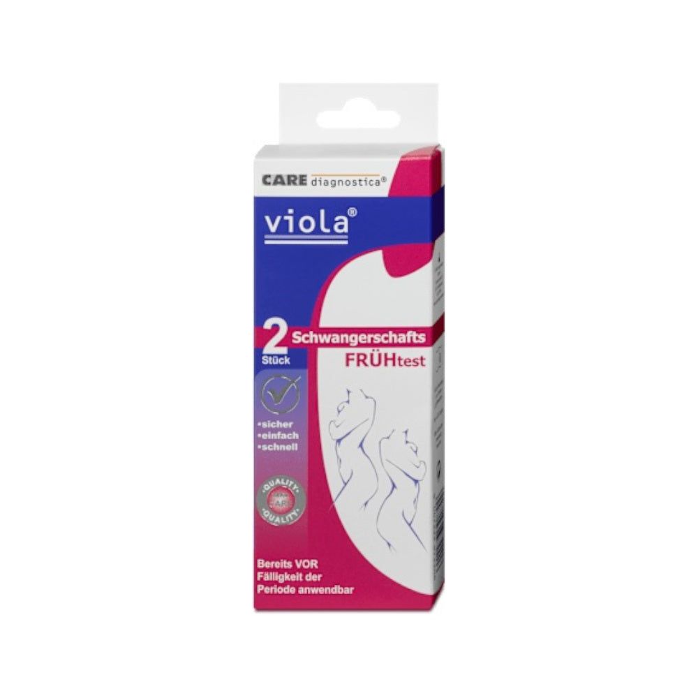 Viola Schwangerschaftsfrühtest Duo 2 St