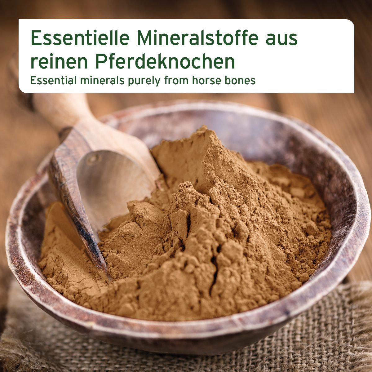 AniForte BARF-Line Gemahlene Knochen vom Pferd 500 g Pulver