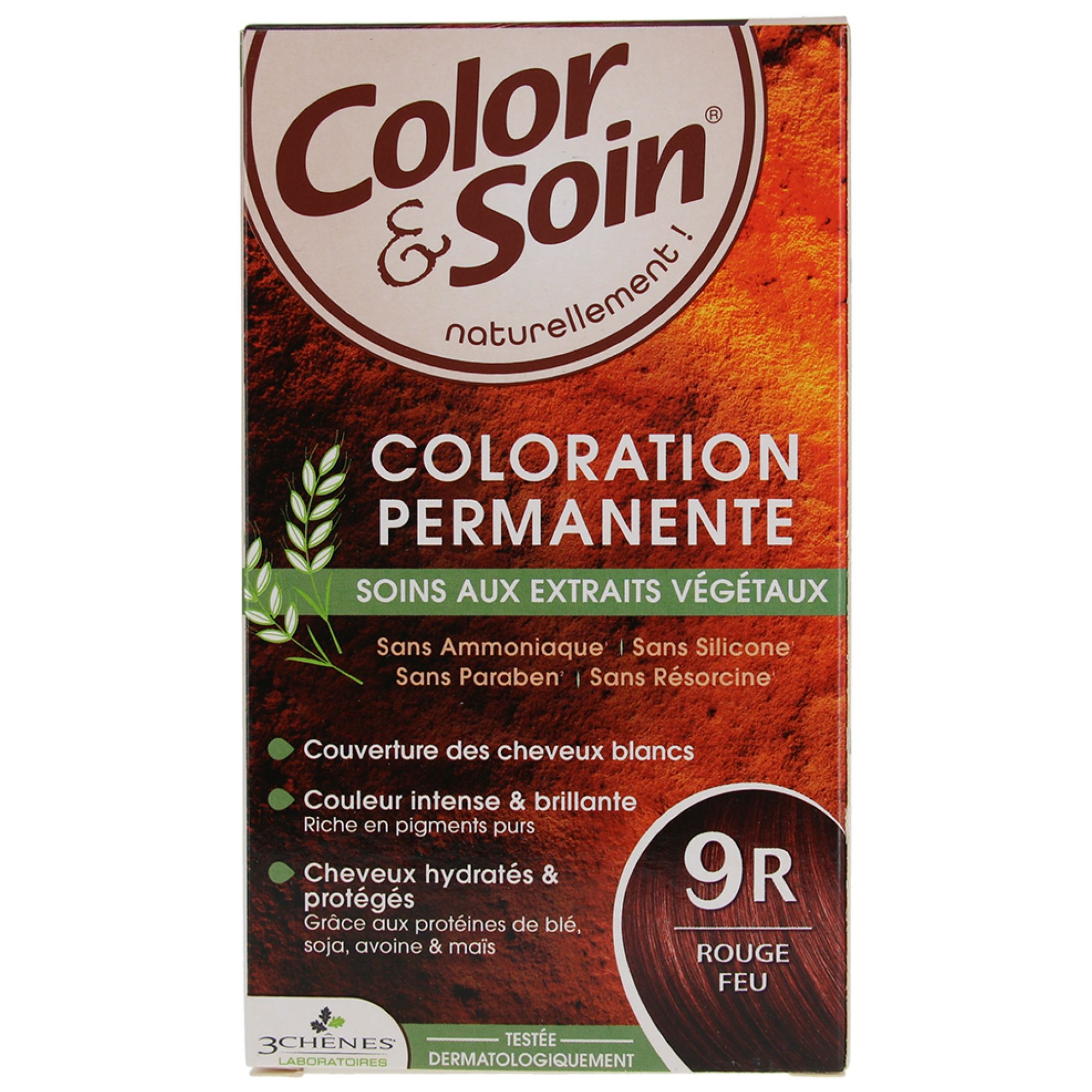Les 3 Chênes Color & Soin Frauen Haarfärbung (Haarfärbung : Rot) 8,5x5,5x14,5 cm