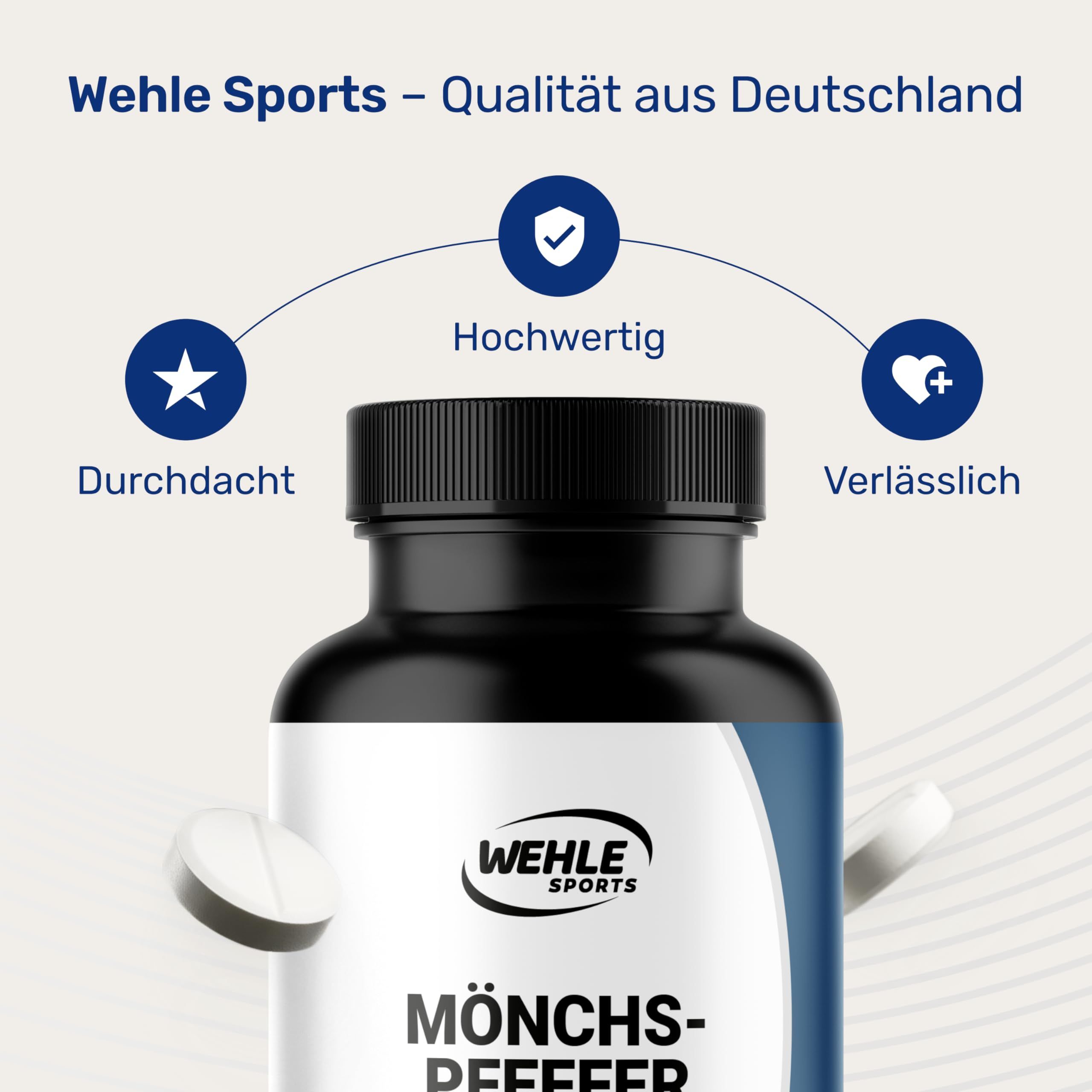 Wehle Sports Mönchspfeffer Tabletten