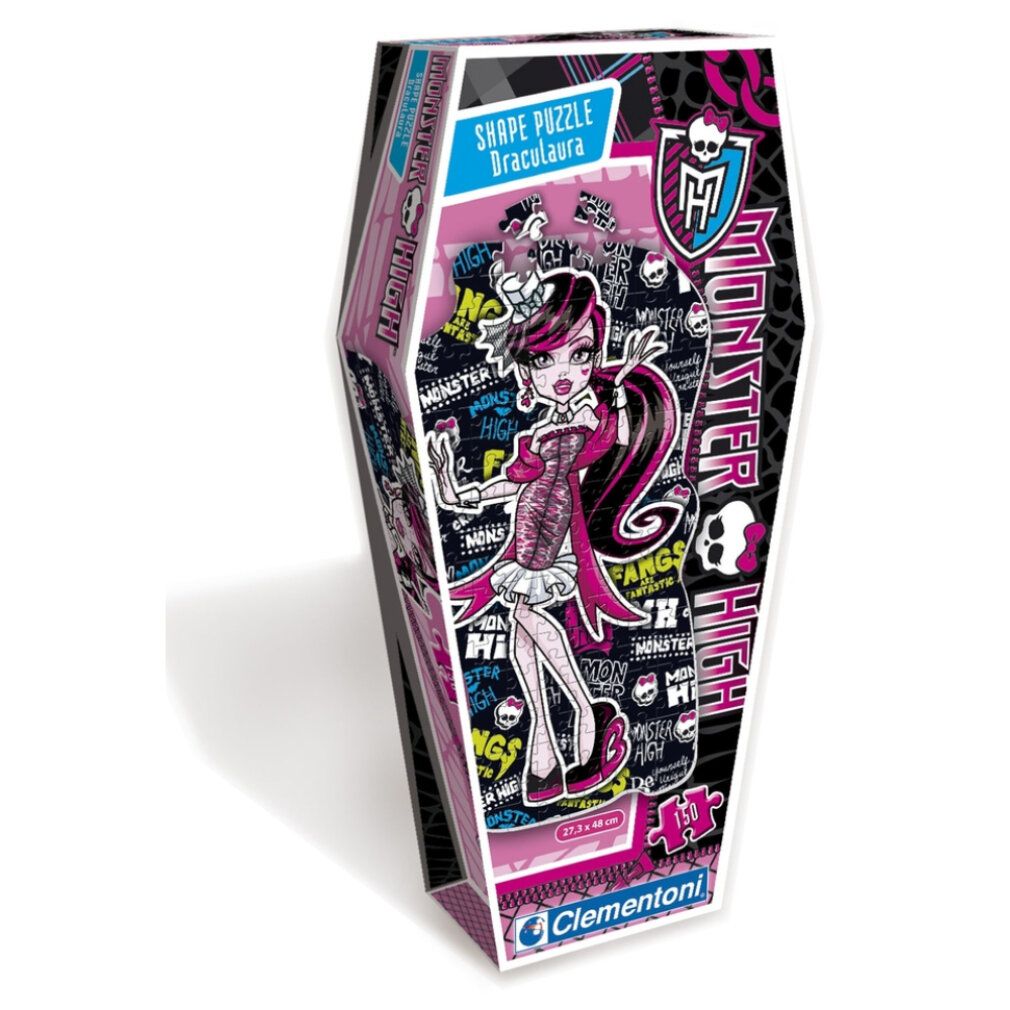 Clementoni 150Pcs Puzzle Shape Monster High 92867*24