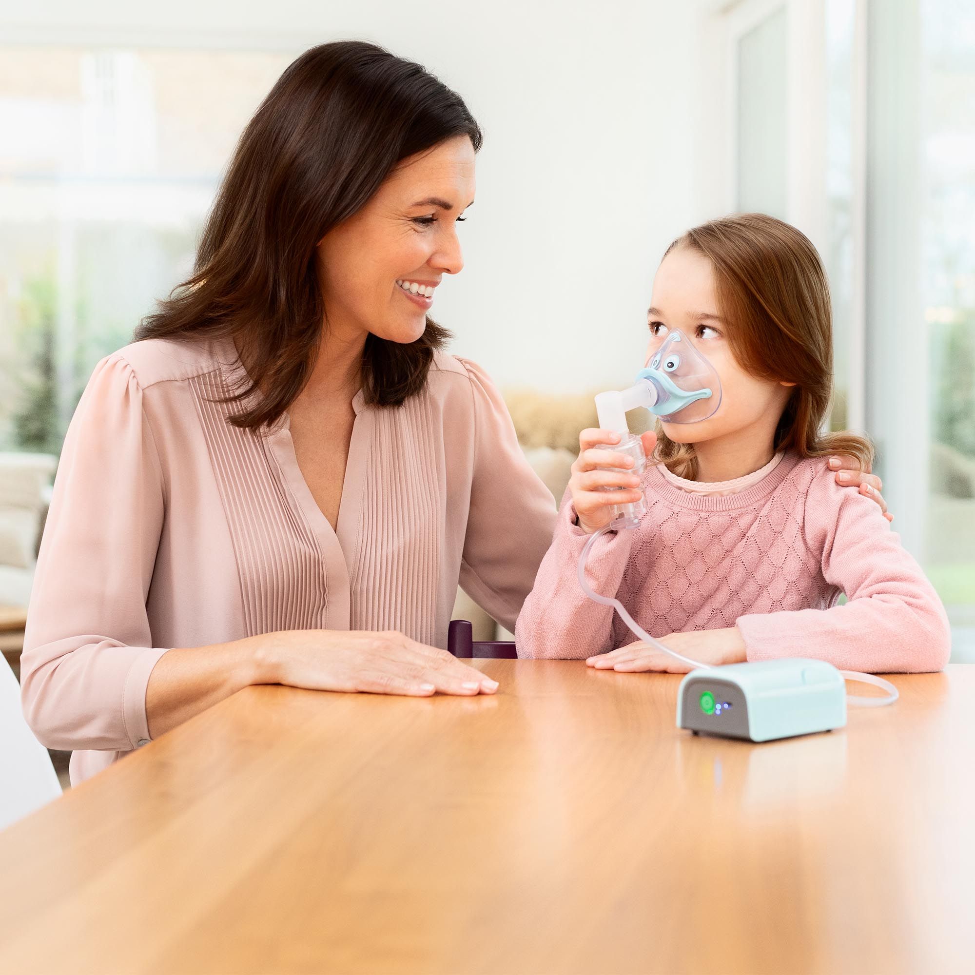 medisana IN 165 Kinder-Inhalator Vernebler für Asthma, Husten, Schnupfen