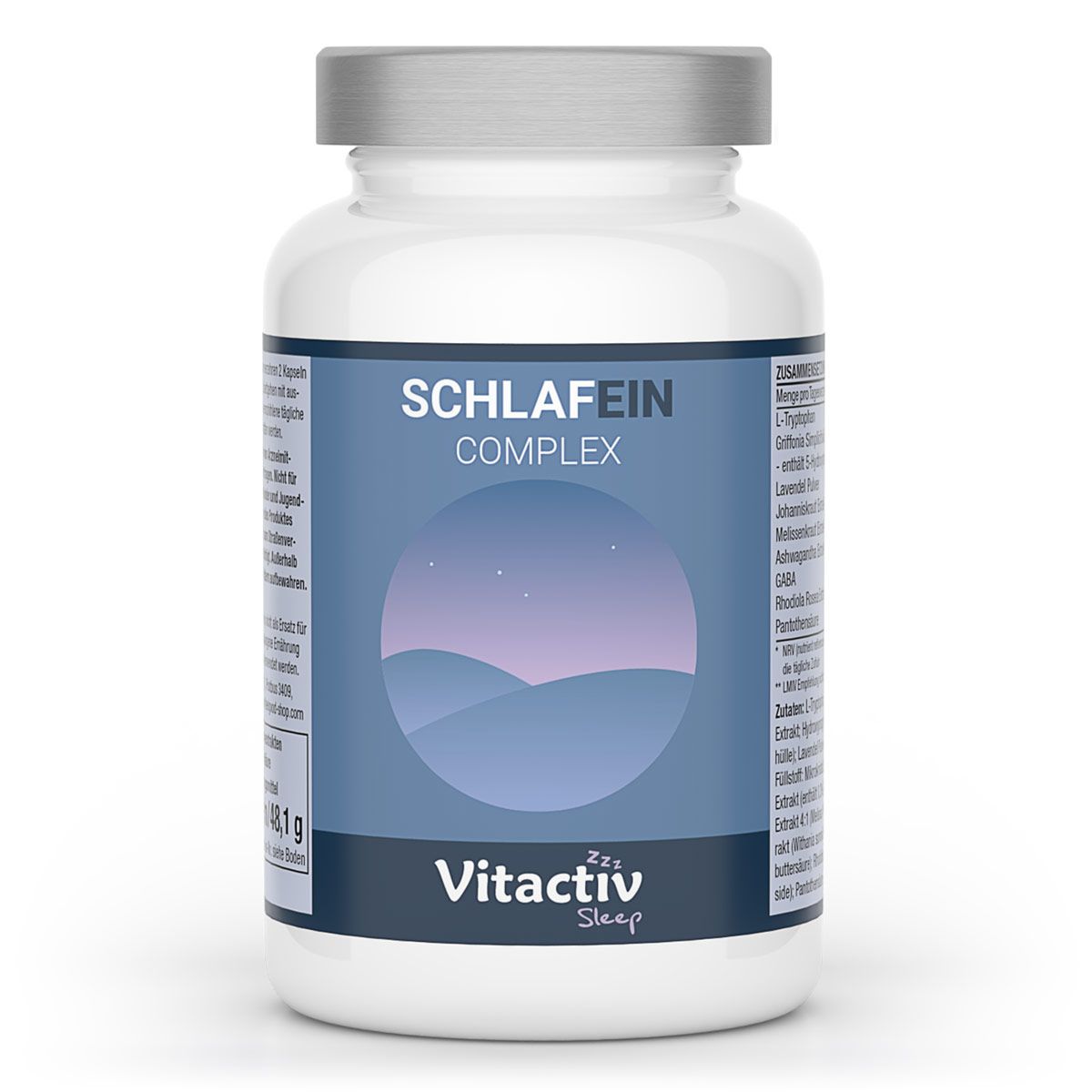Vitactiv - SchlafEIN Complex - Natürliches Schlafmittel