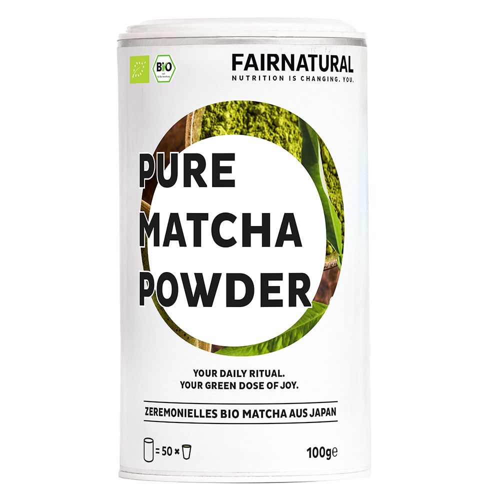 FAIRNATURAL Zeremonielles Bio Matcha Pulver aus Japan