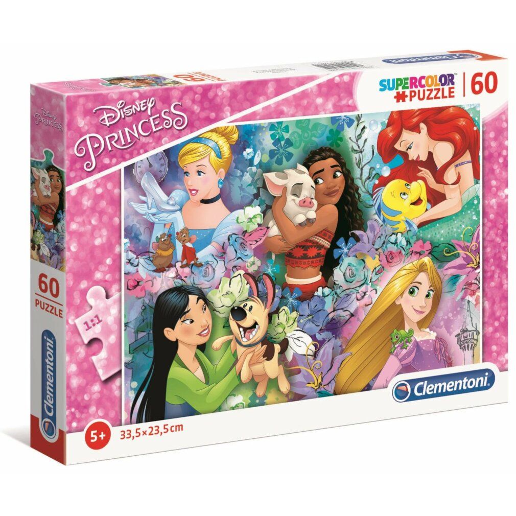 clementoni Disney Prinzessinnen Puzzle 60 Teile