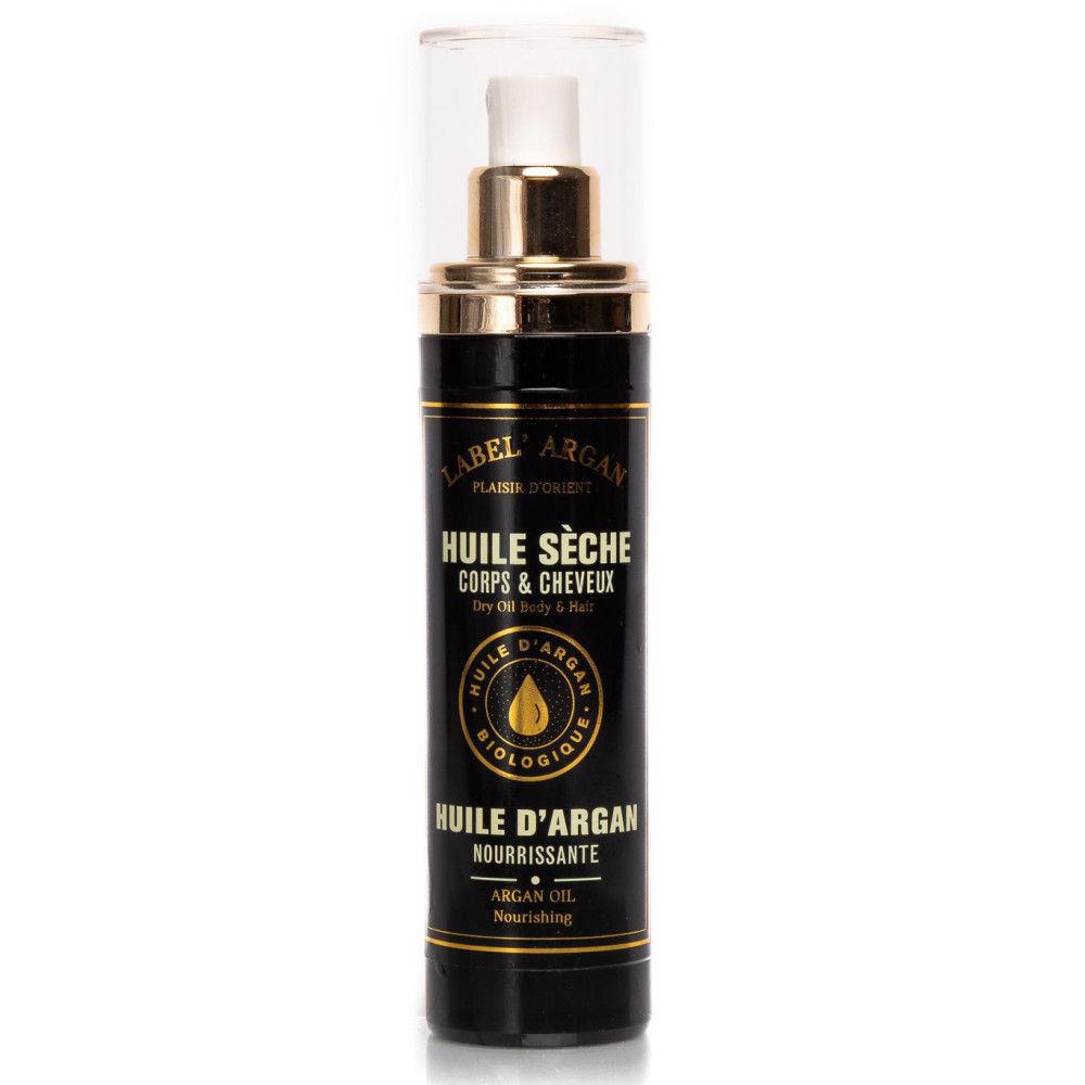 Label Provence Nature - Trockenöl für Körper und Haare - Pflegendes Arganöl