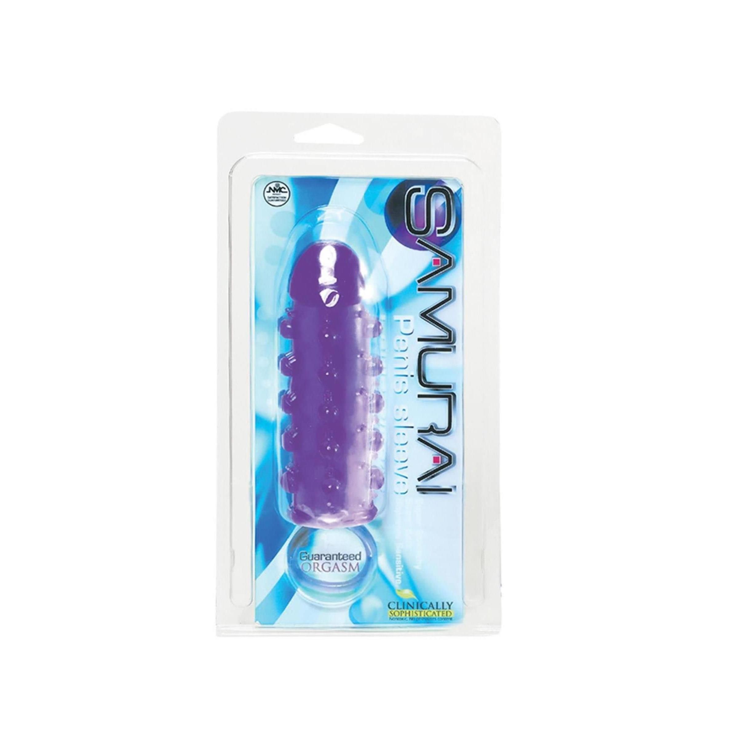 Samurai Penis Sleeve Purple