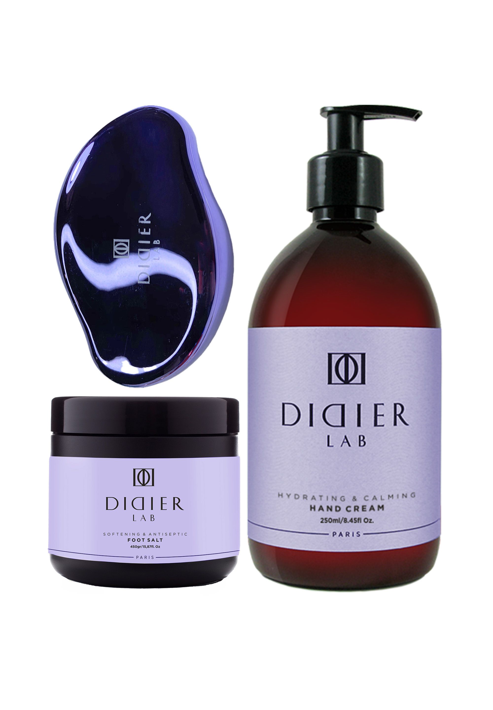 Didier Lab Fuß- und Handpflege-Set clear