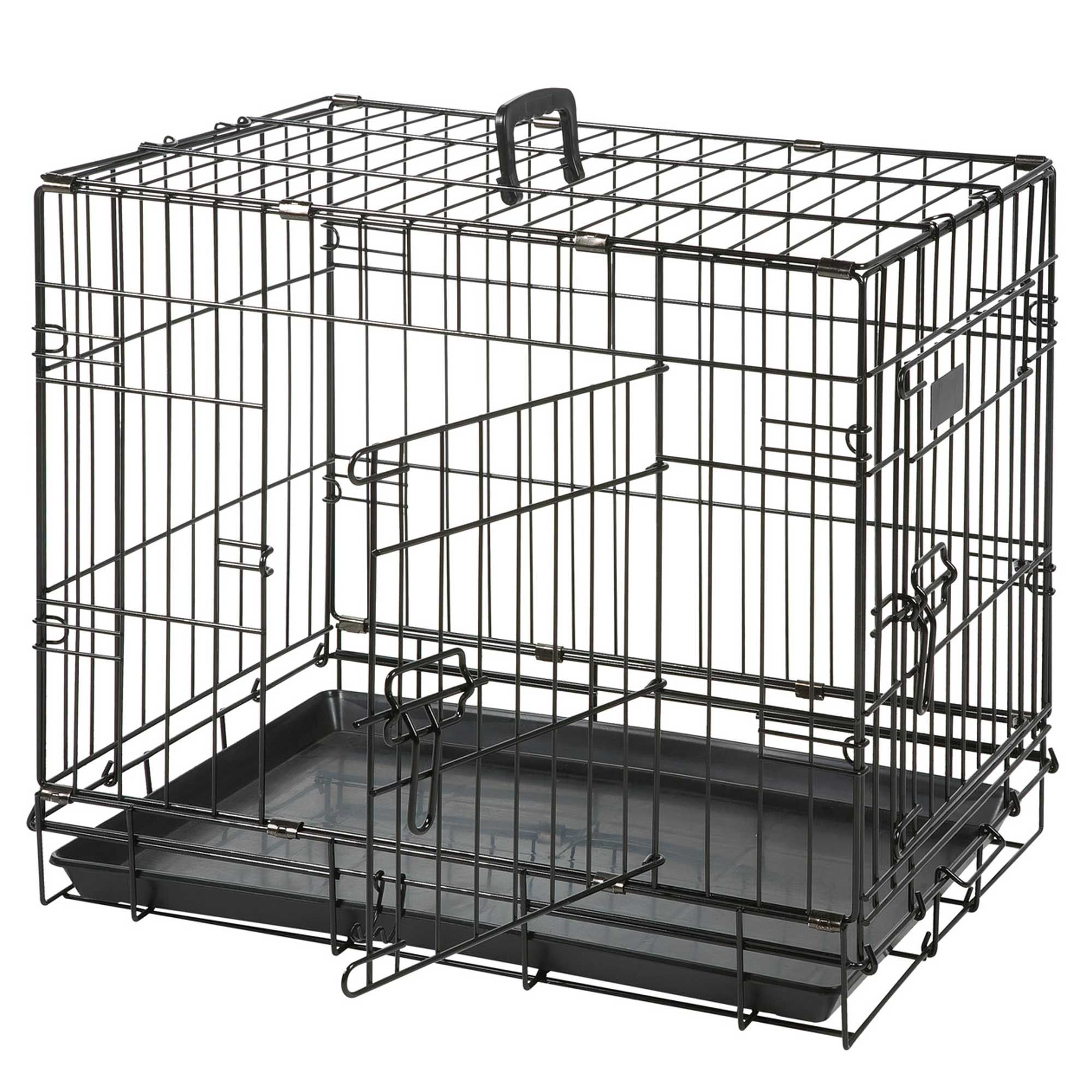 Hunde Drahtbox Gr. S - Transportbox aus Metall -langlebig solide und pflegeleicht