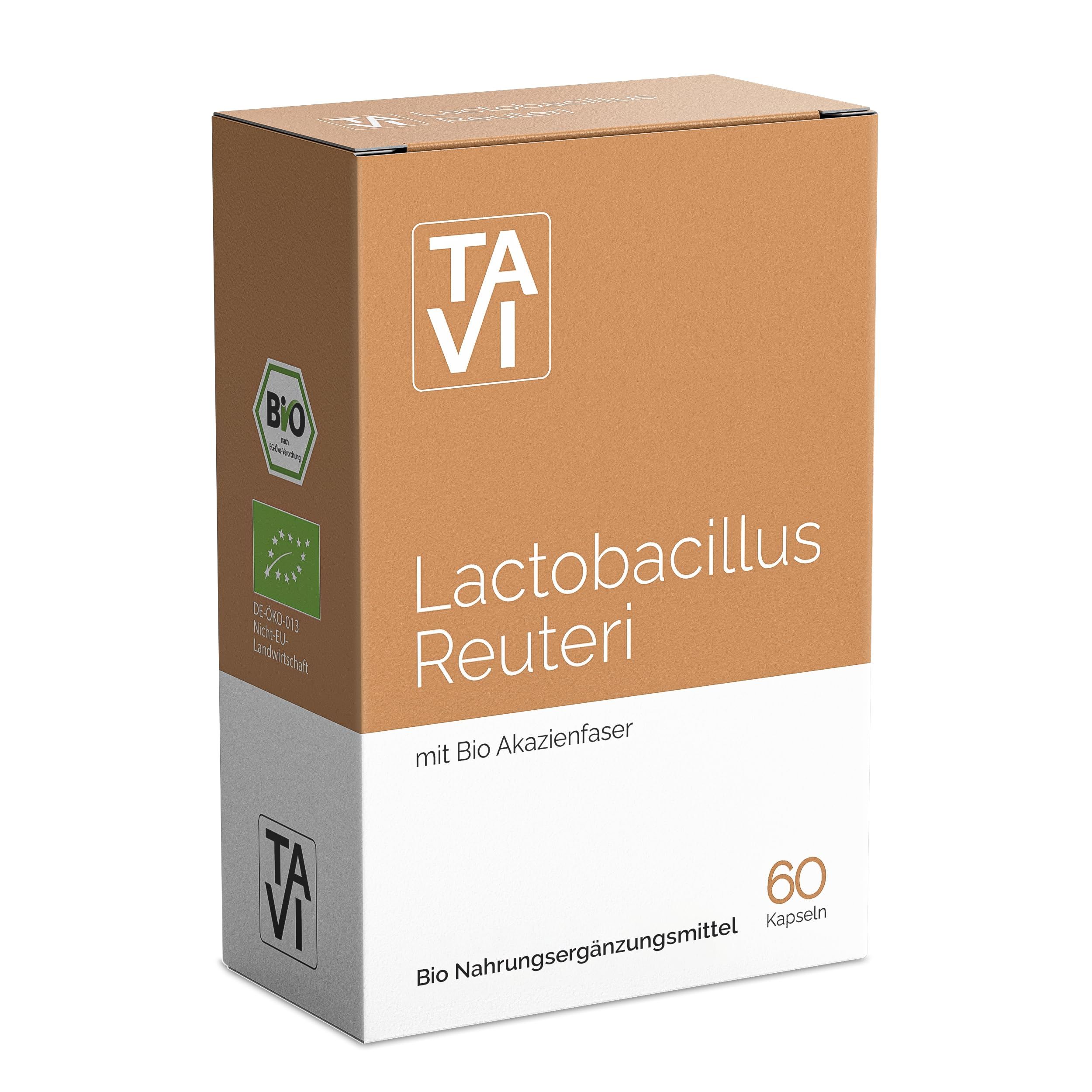 TAVI® Lactobacillus Reuteri Bio Kapseln (L. reuteri DSM 32759, lebende Bakterien)