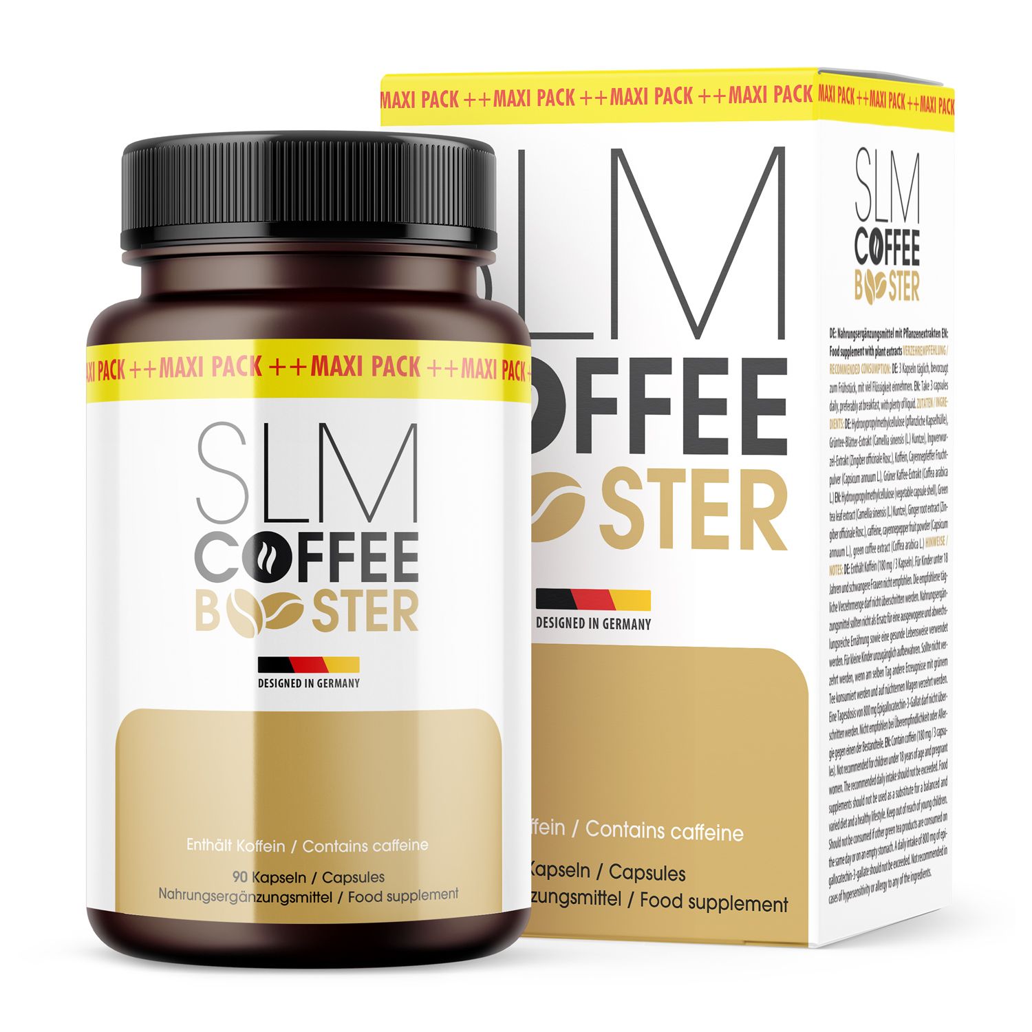 Premium Slm Coffee Booster Caps 90 St Kapseln