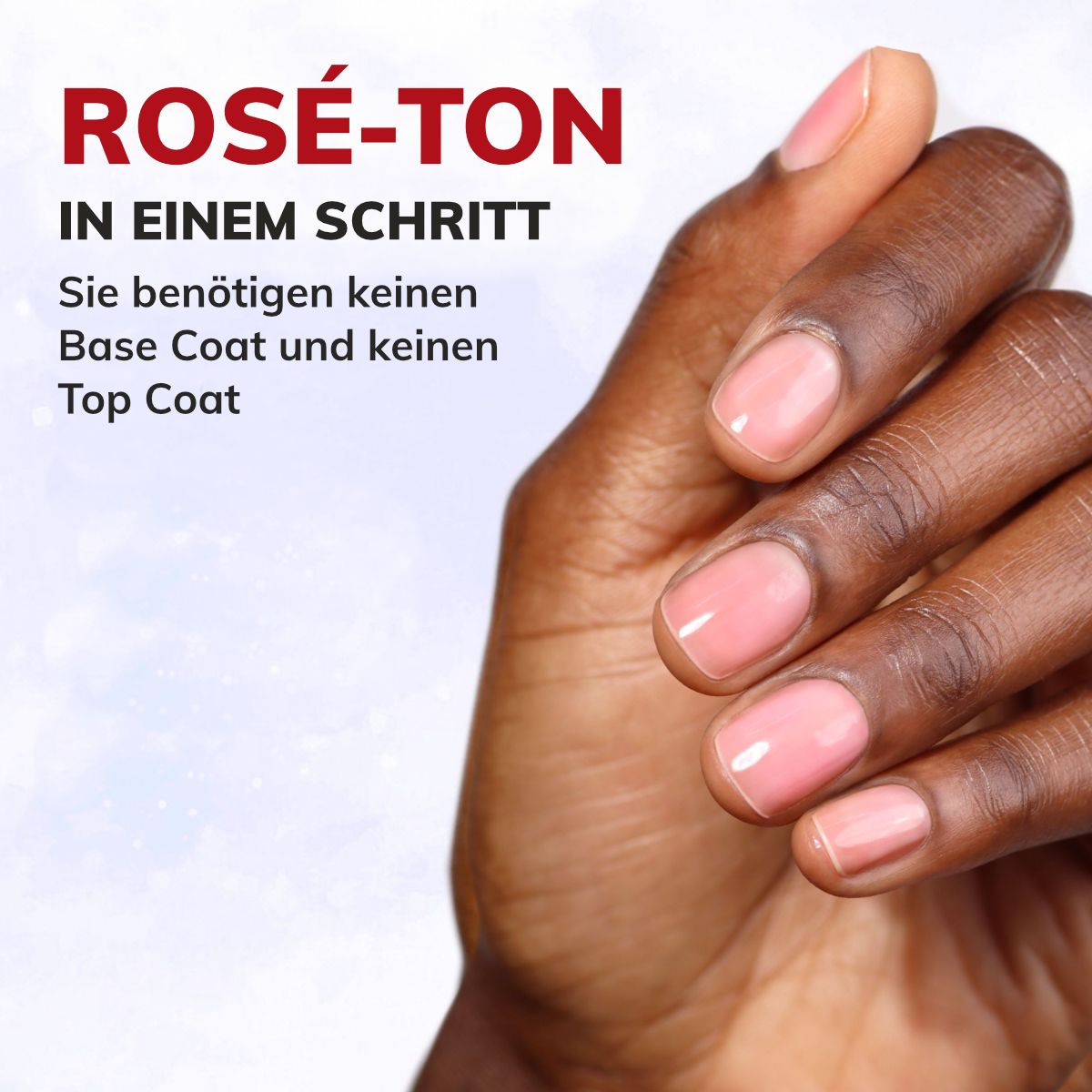 LONDONTOWN Kur Sheer Strength Nail Blush Poppy stärkender Nagellack