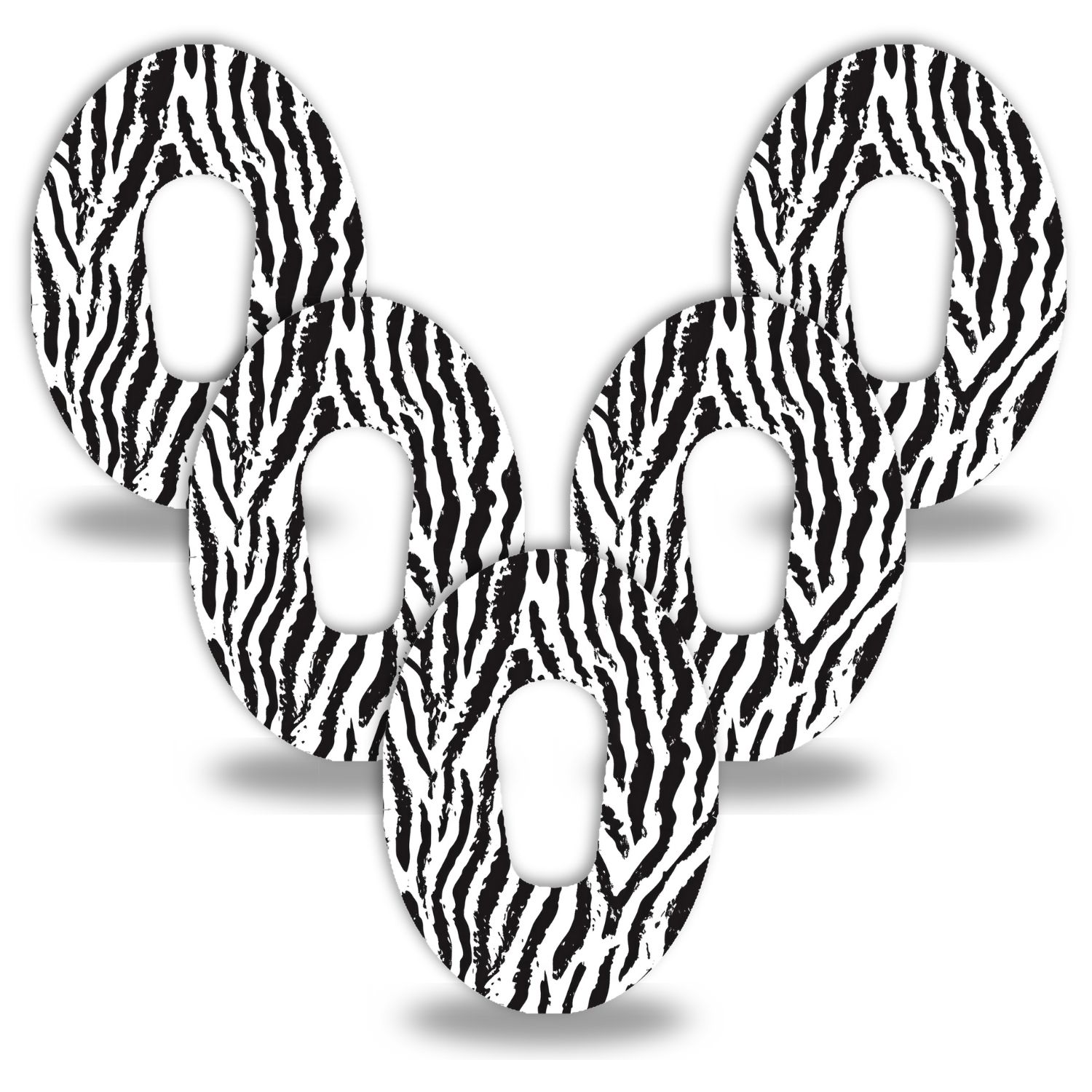 Diasticker® Dexcom G6 Fixiertapes "Pure Zebra"