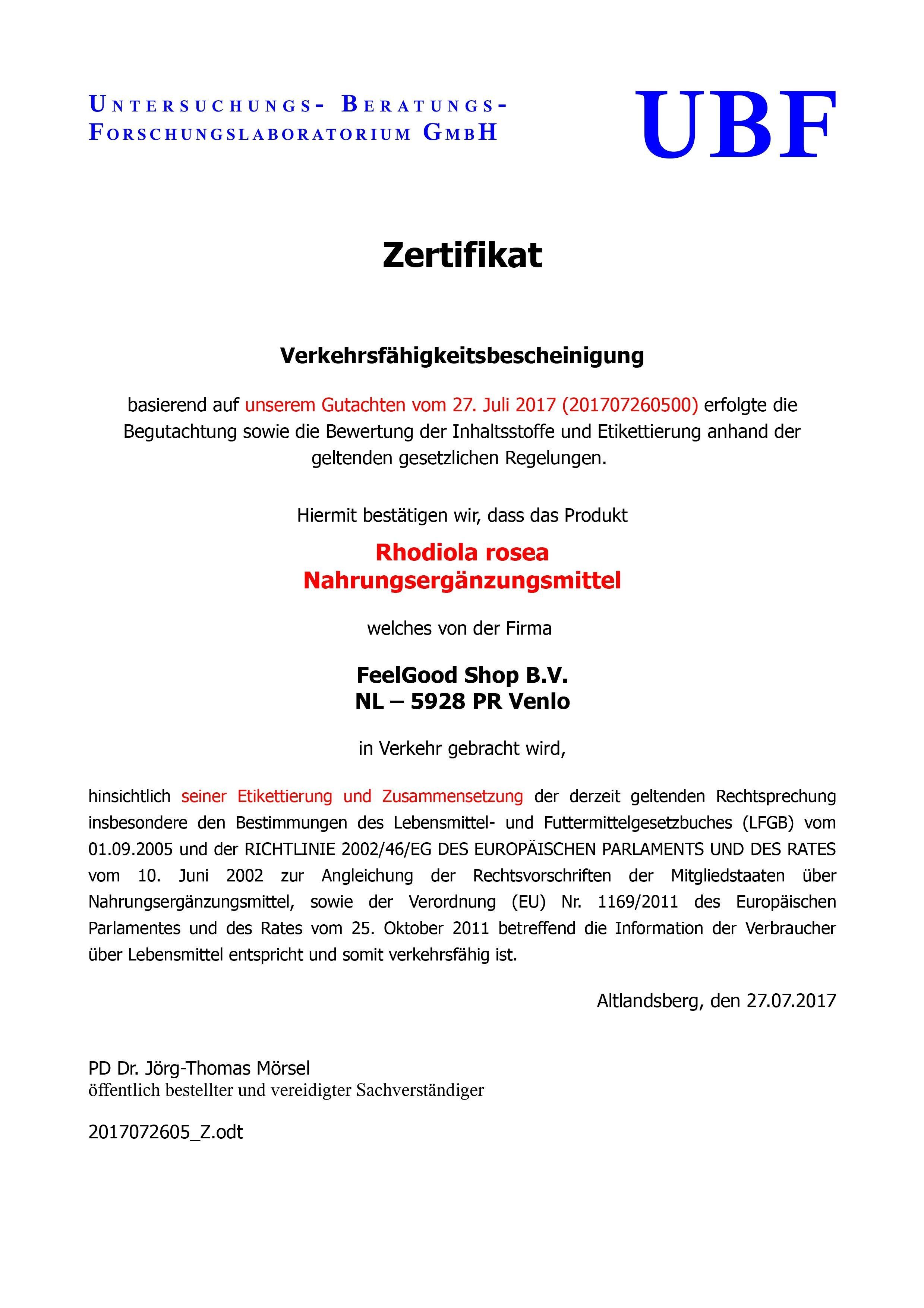Vitactiv - RHODIOLA ROSEA - Gehirn Fit