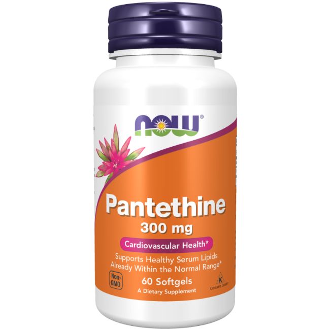 Now Foods Pantethin 300 mg 60 Pc