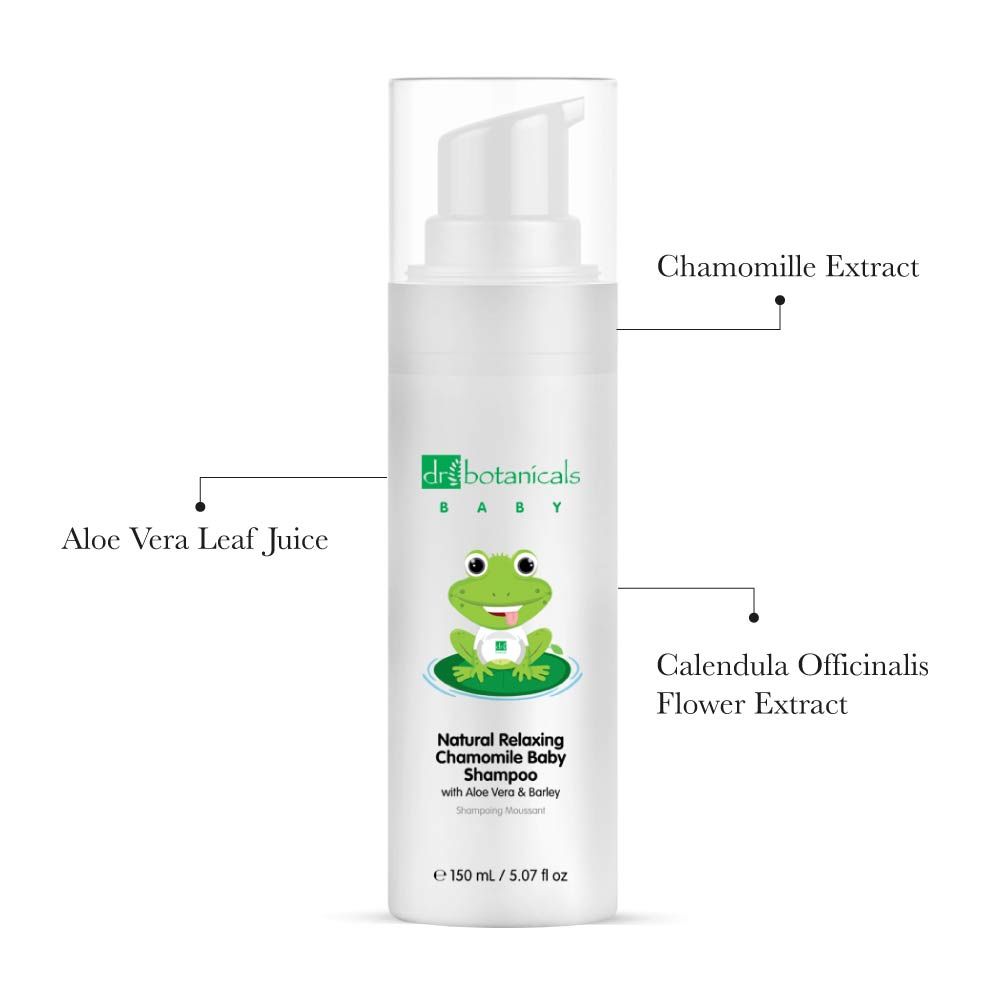 Dr Botanicals Natural relaxing chamomile Baby shampoo