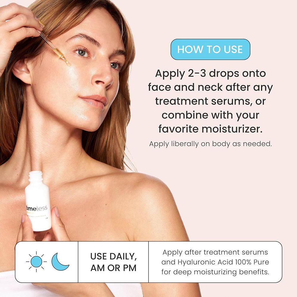 TIMELESS SKIN CARE Argan Pure Nourishing Body Oil