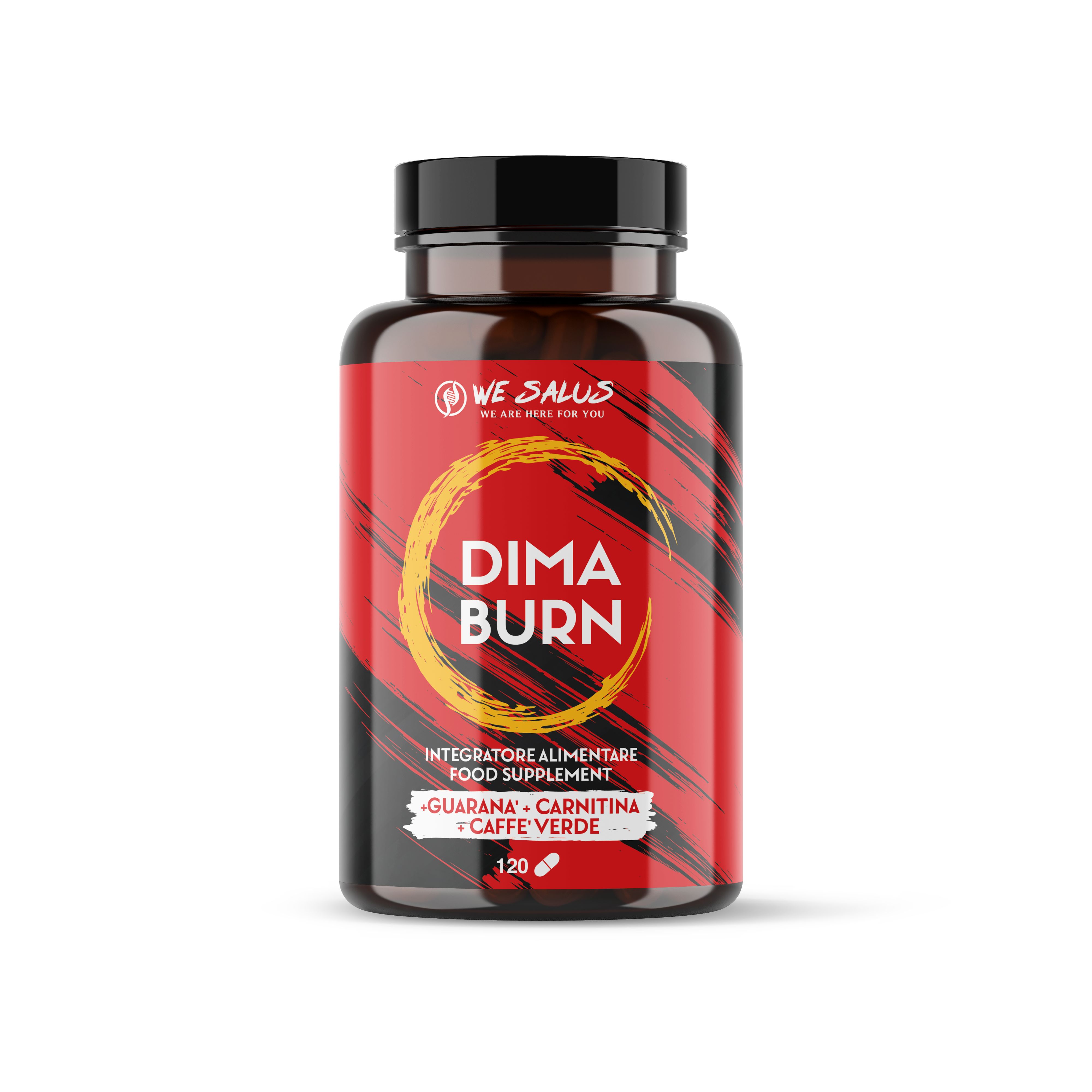 WESALYS® Dima Burn - Integratore alimentare per il Controllo del Peso corporeo ed Energizzante