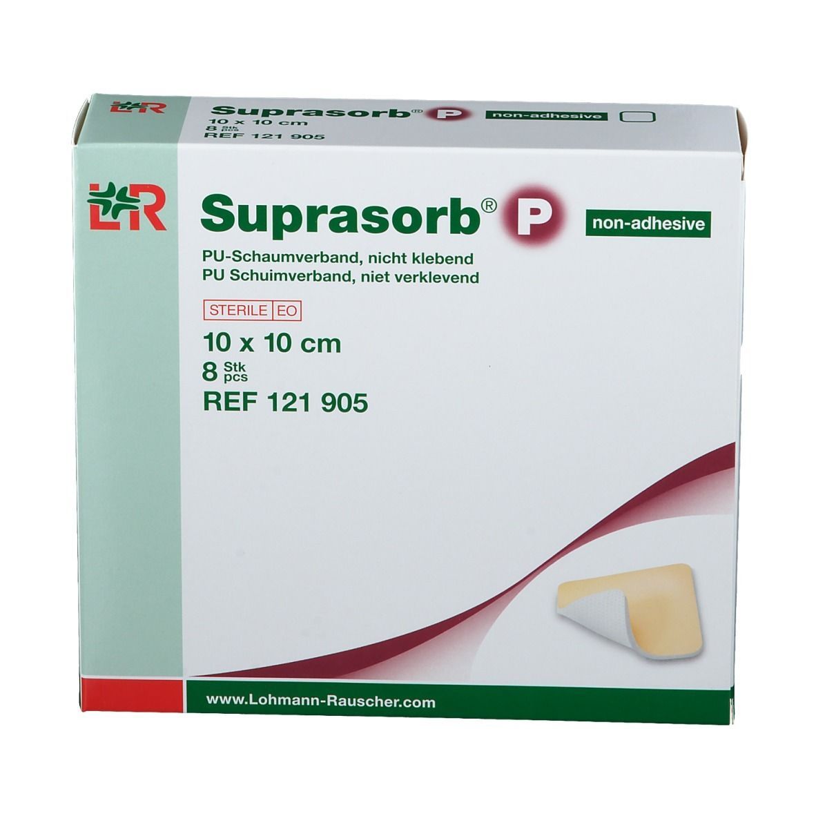 Suprasorb® P 10 cm x 10 cm nicht klebend