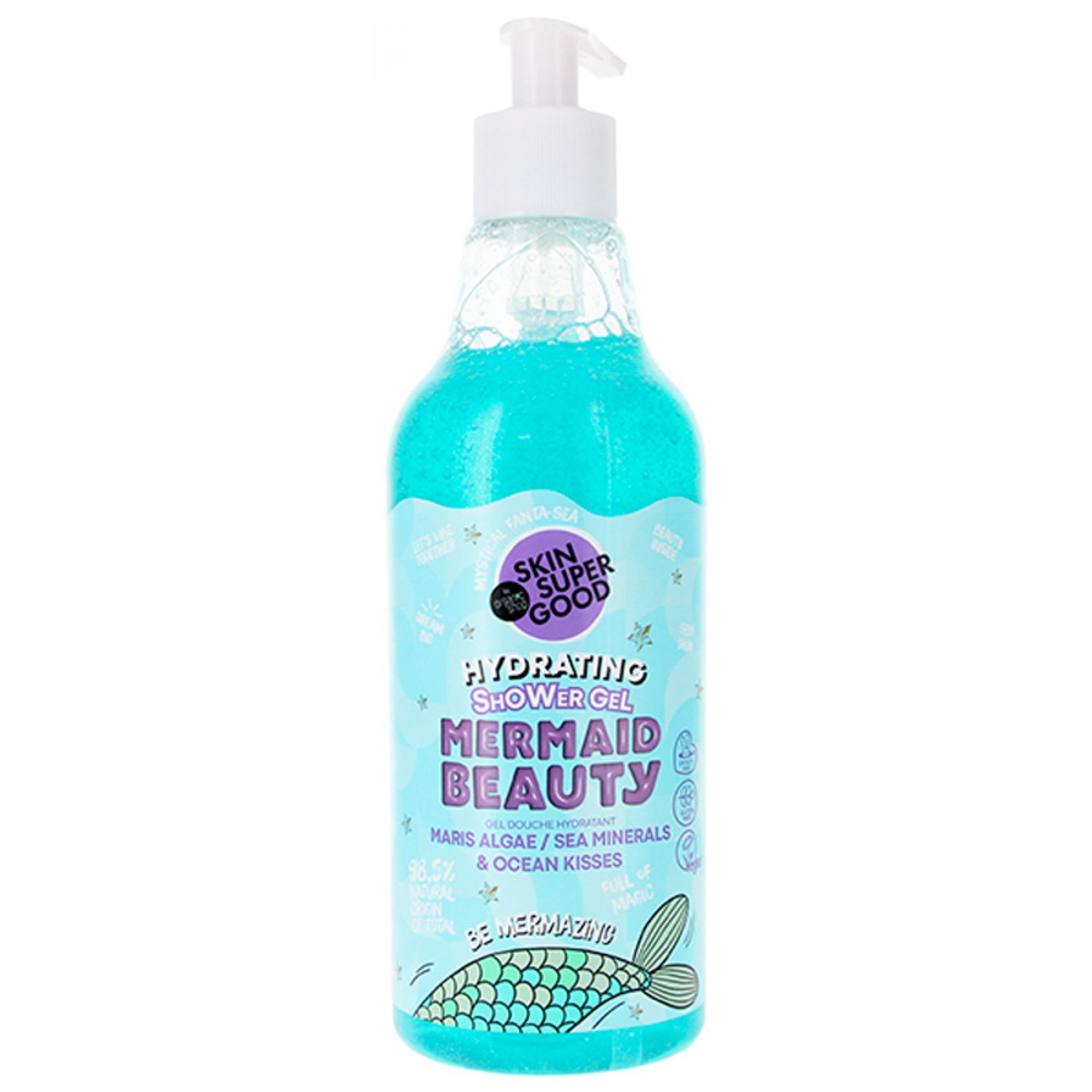Organic Shop Skin Super Good Mermaid Beauty Feuchtigkeitsspendendes Duschgel 22x7x7 cm