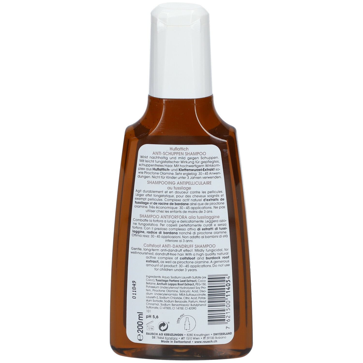 RAUSCH Huflattich Anti Schuppen Shampoo