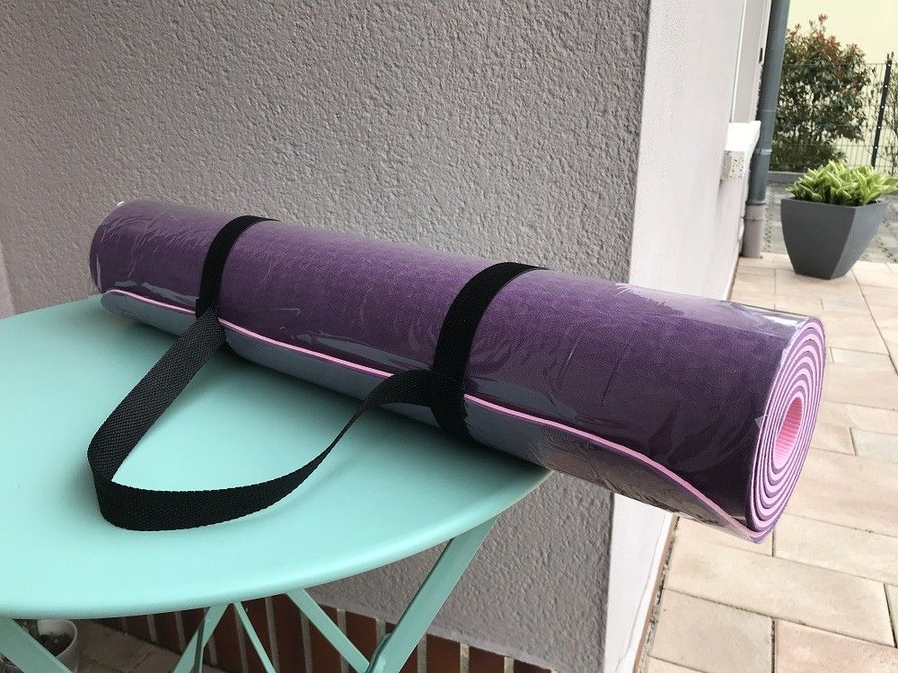 Yogamatte 183 x 62 x 0,6 cm