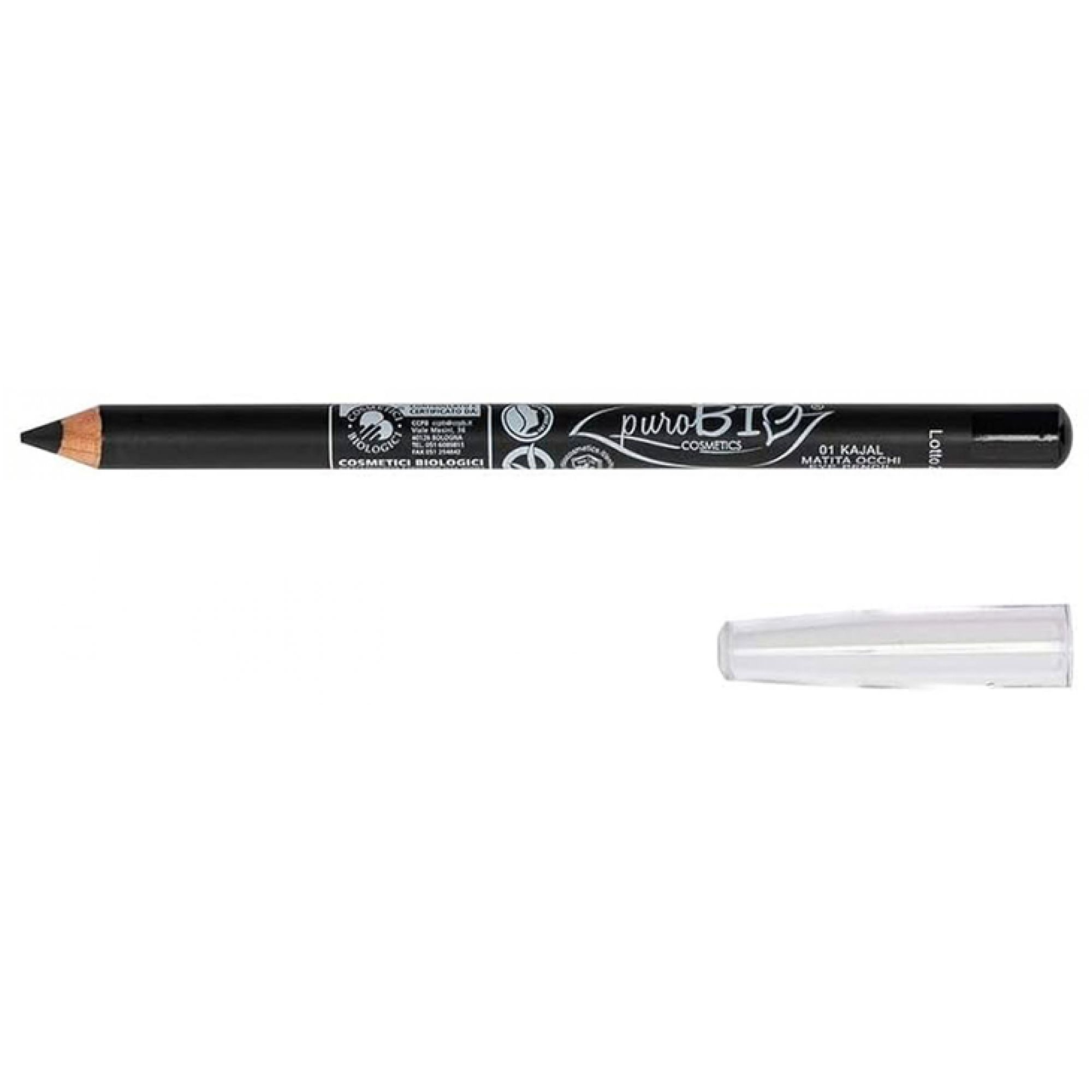 PuroBIO Cosmetics Kajal Bio-Augenstift (Farbe : Schwarz) 13,5x0,8x0,8 cm