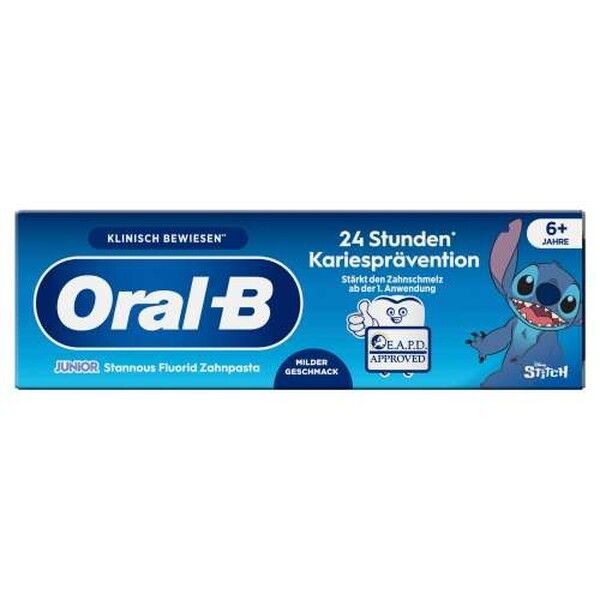 Oral-B Junior 6+ Jahre, Stitch Zahnpasta