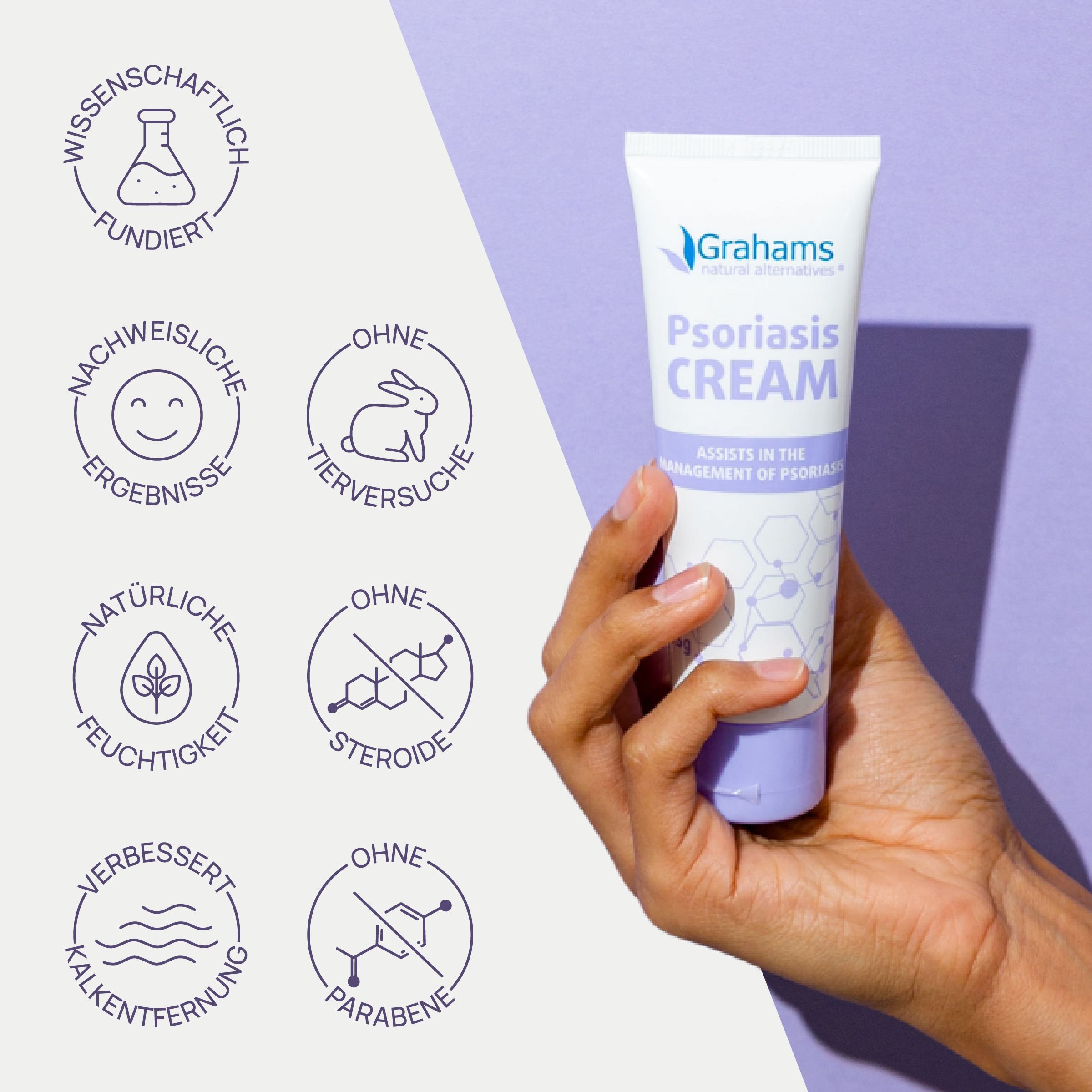 Grahams Natural® Psoriasis Creme