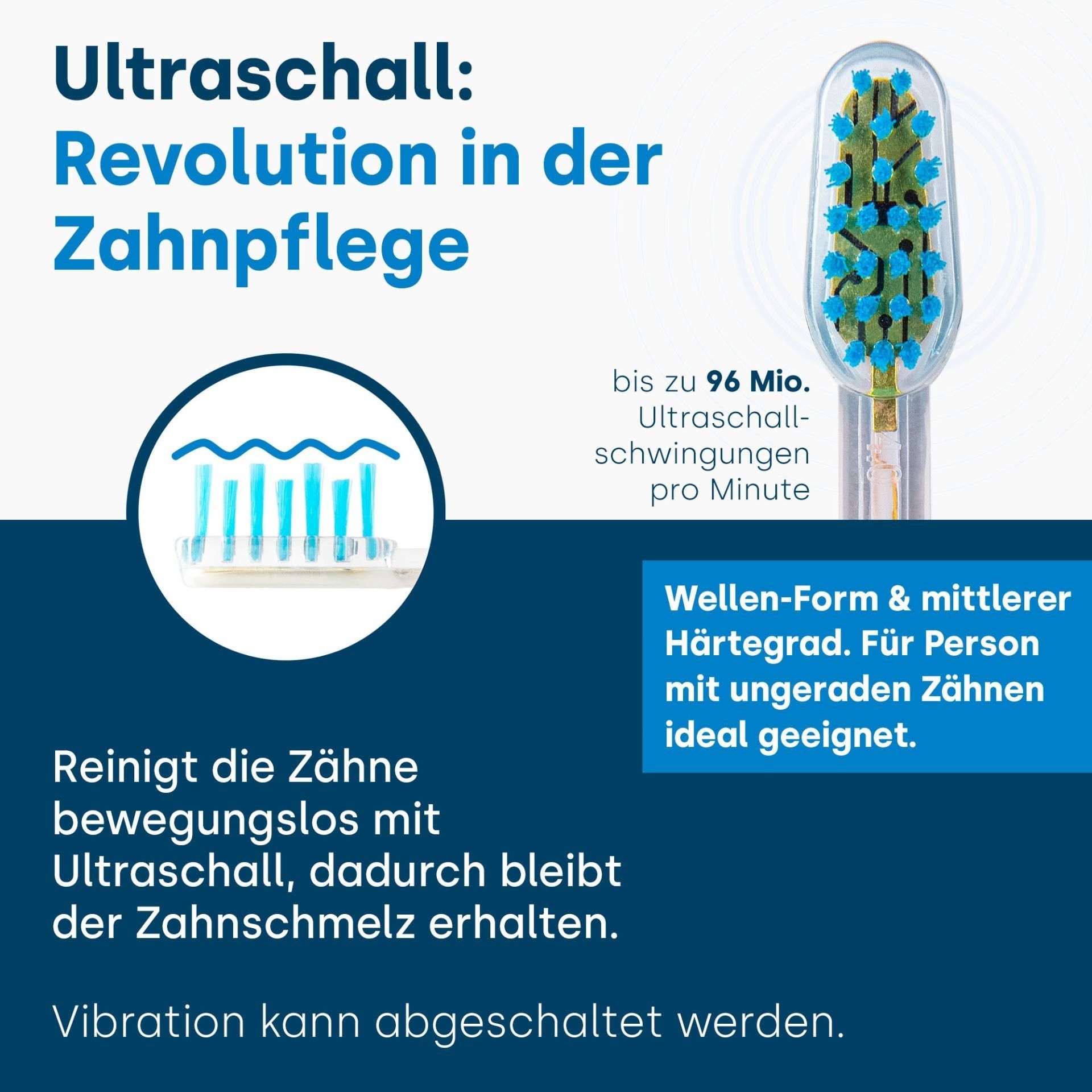 emmi-dent Platinum Aufsteckbürsten M2 Wave *CAM*