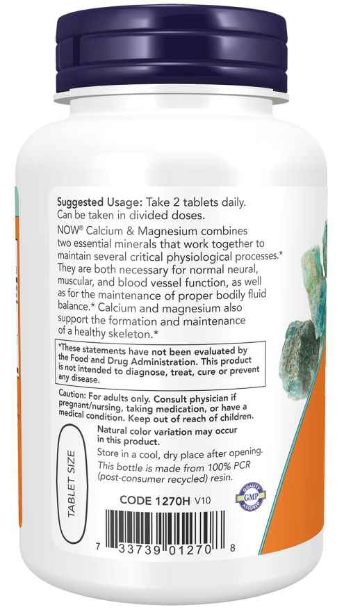 NOW FOODS Calcium & Magnesium