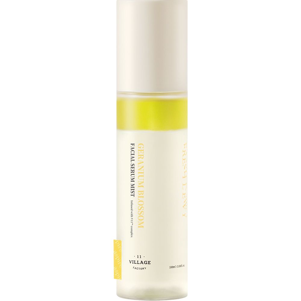 VILLAGE 11 FACTORY Fresh Dewy Geranium Blossom Nourishing Face Serum