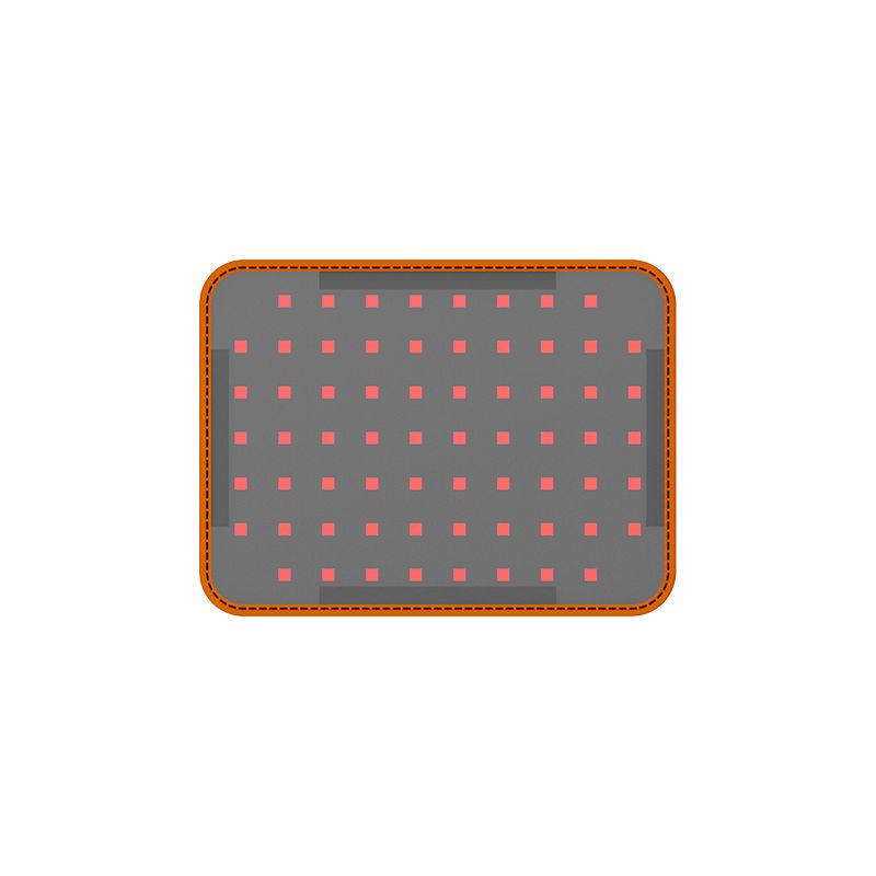 LED-Lichttherapie-Pad klein für Haustiere - Rotlicht und Nah-Infrarot für Pfoten