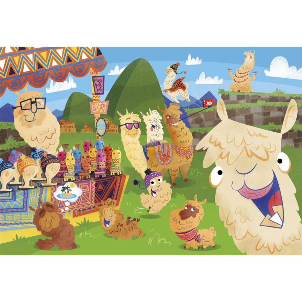 Clementoni 104 Pcs.Puzzle No Probllama 27279 X6